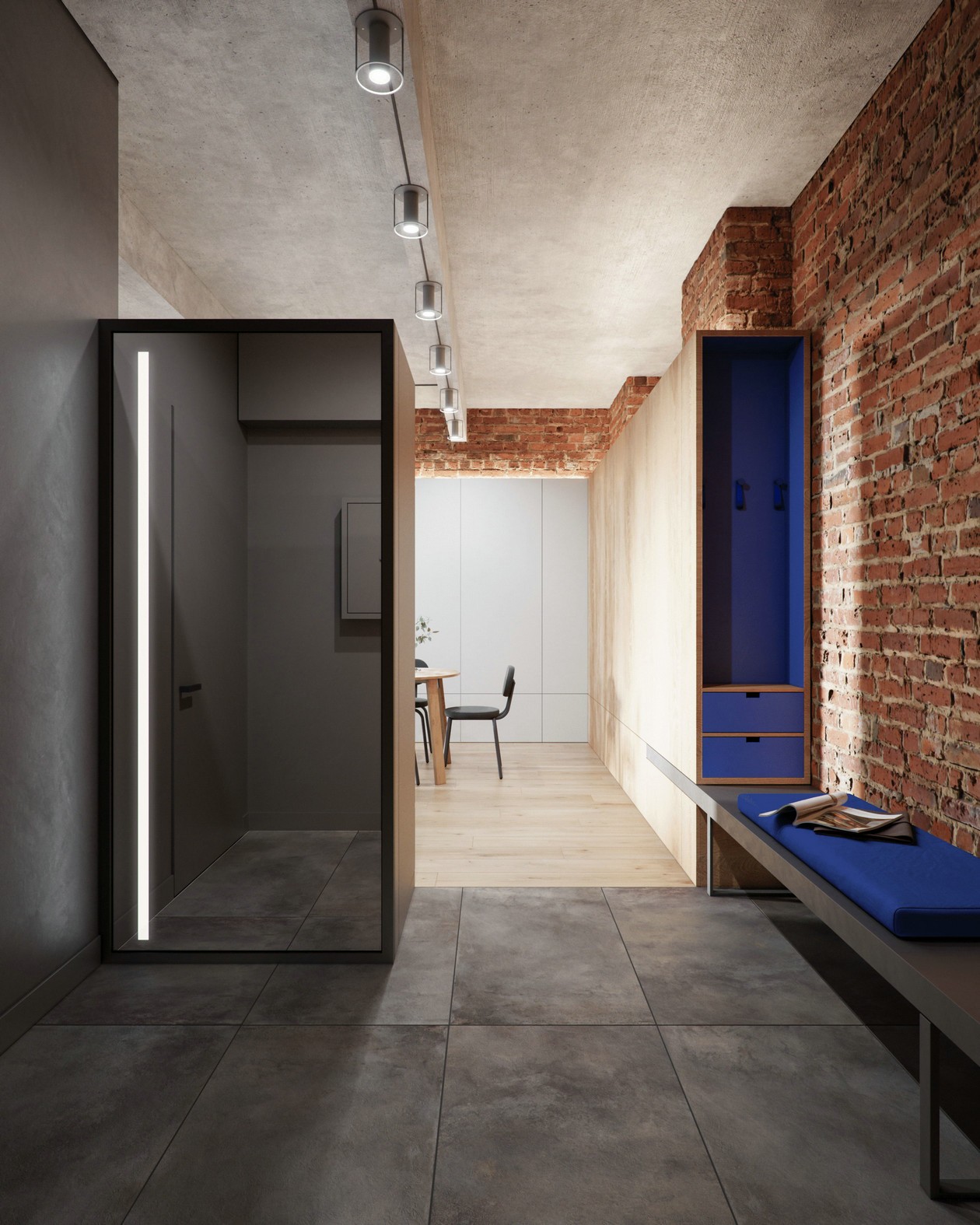 粗糙的工业风住宅设计-7