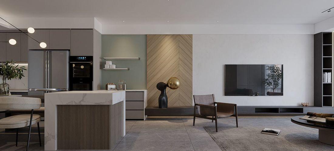 大橡空间 135㎡平层设计-16