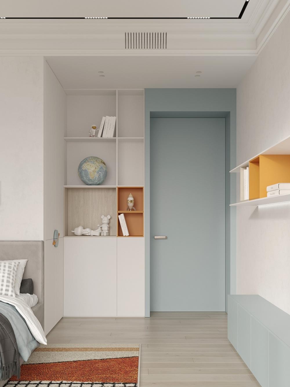 110㎡浅色系住宅设计 让简约更有格调！-22