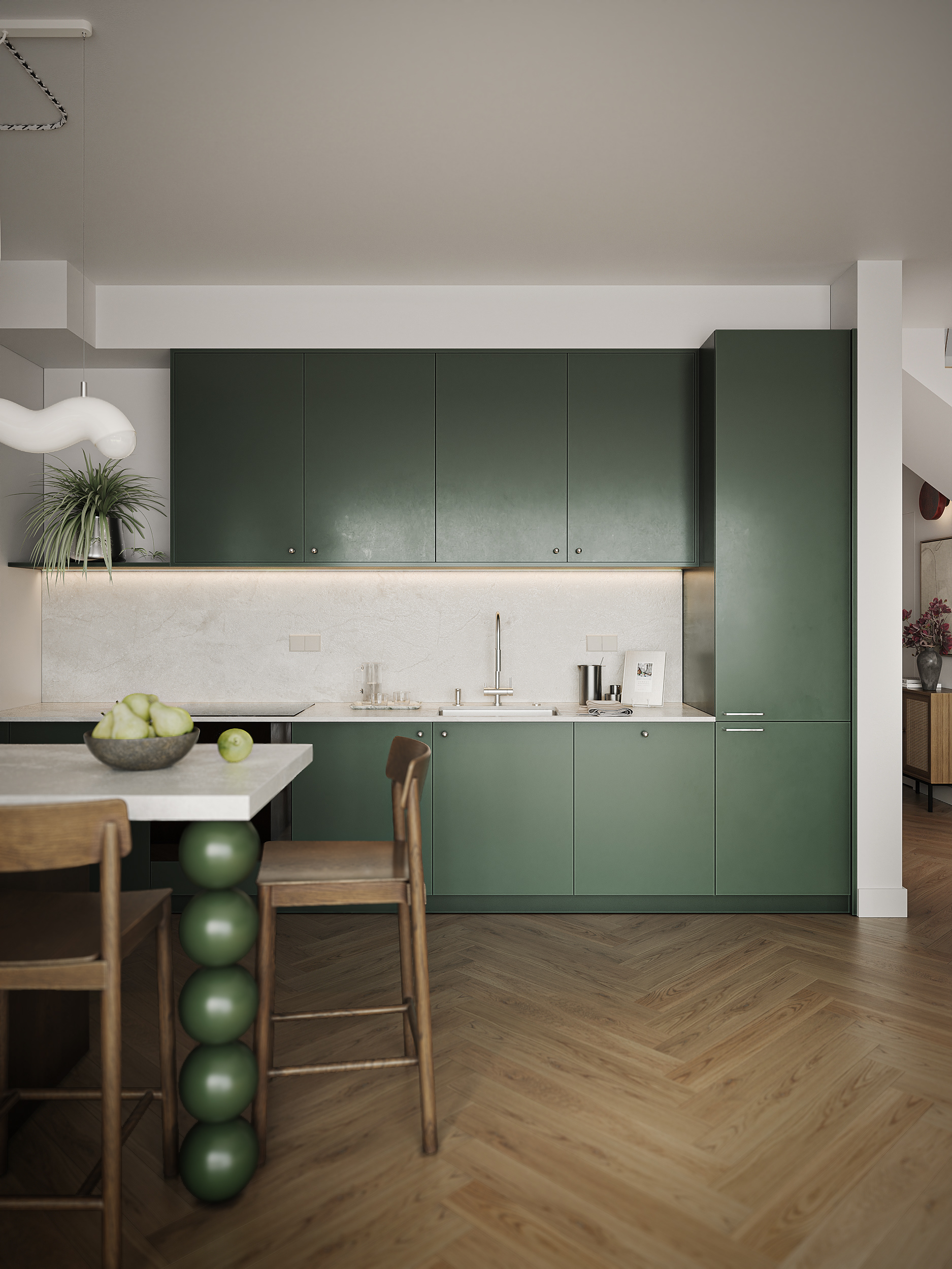 当代白俄罗斯风格室内设计丨波兰华沙丨Hanna Kaspiarovich-16