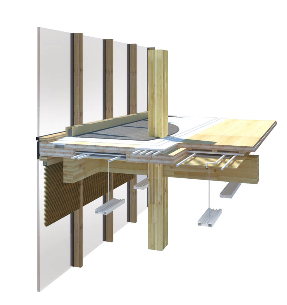 暫時是世界上最高的木構造大樓，加拿大木材創新設計中心／Michael Green Architecture | FAM-20
