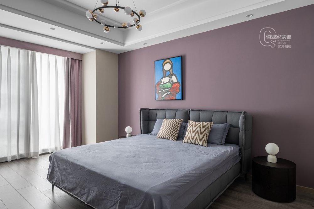 花溪半岛现代艺术风格装修案例丨中国重庆丨重庆俏业家装饰-63