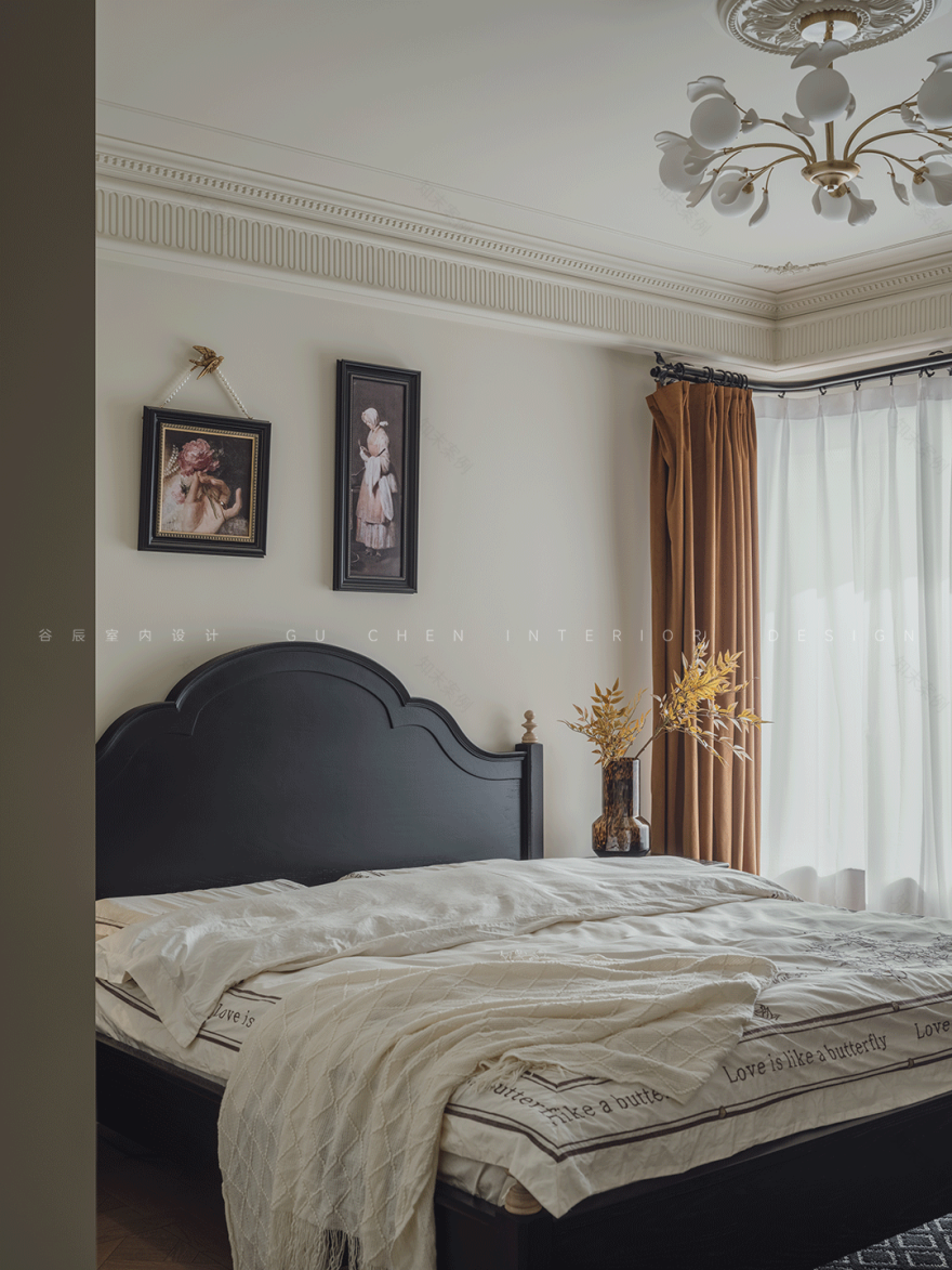 安徽黄山玉屏齐云府复古风家装设计丨中国黄山丨谷辰设计-25