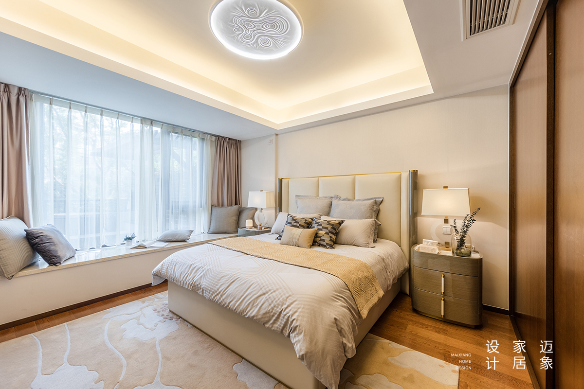 美象软装：万科西庐 | 四叠院-14