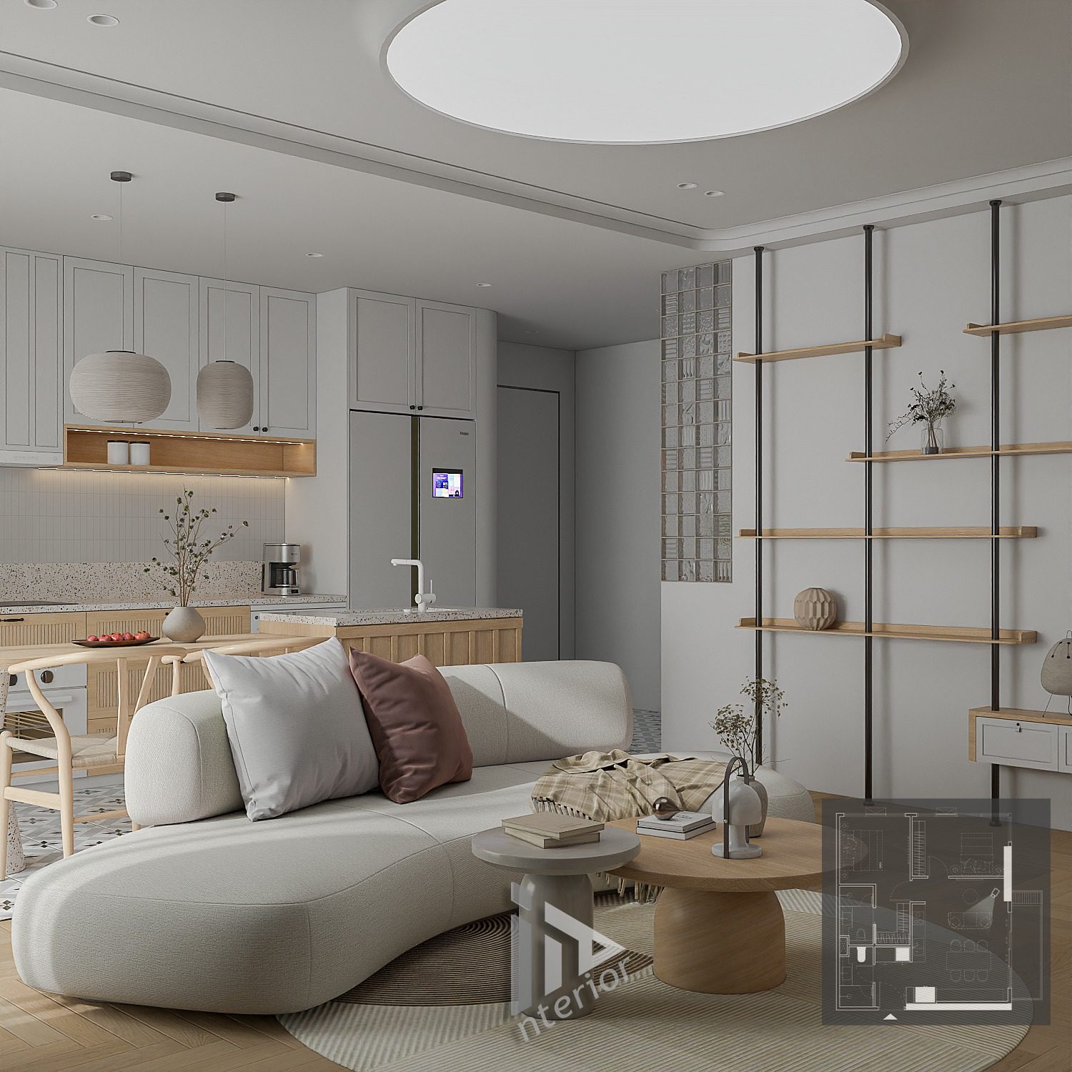 Sketchup公寓室内模型丨Trung Thinh-6