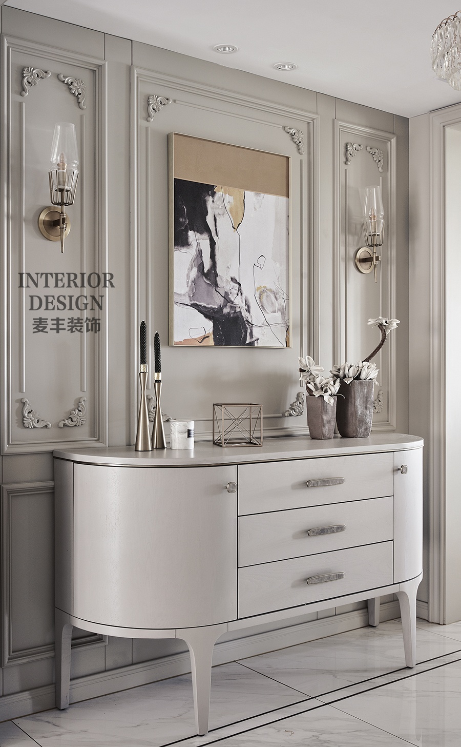 东方星城 130㎡法式轻奢住宅丨麦丰国际设计-22