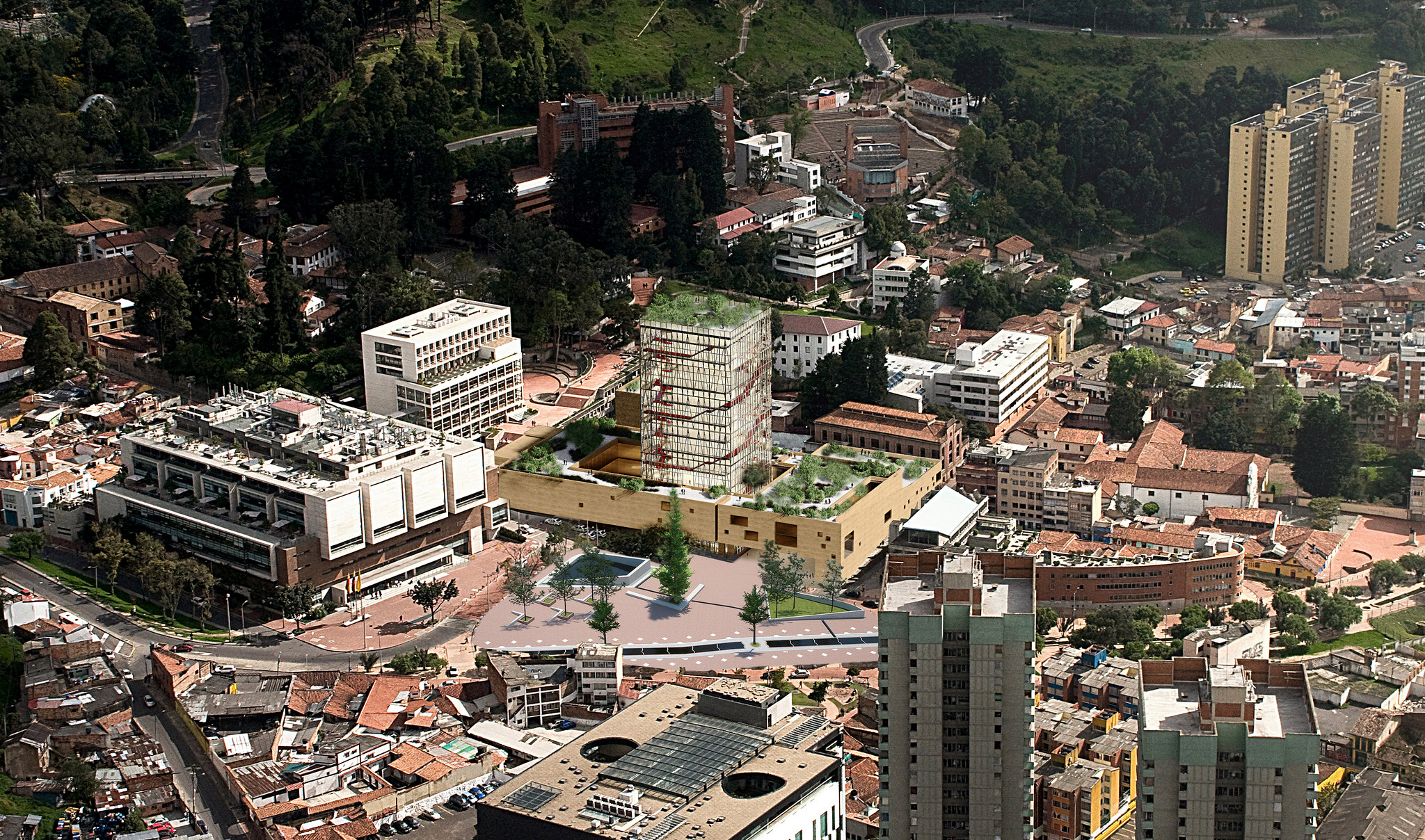 Concurso Centro civico U Andes Bogotá-6
