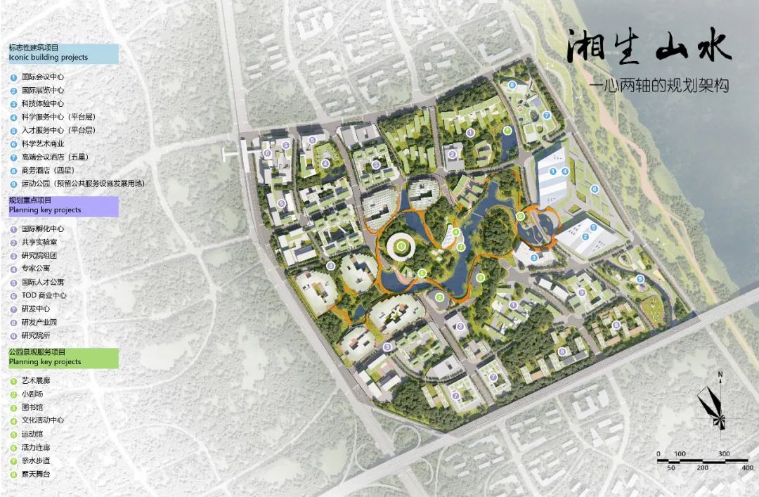 湘江科学城核心展示区标志性建筑方案设计丨中国长沙丨施耐德舒马赫（天津）建筑设计咨询有限公司,中国建筑设计研究院有限公司-13