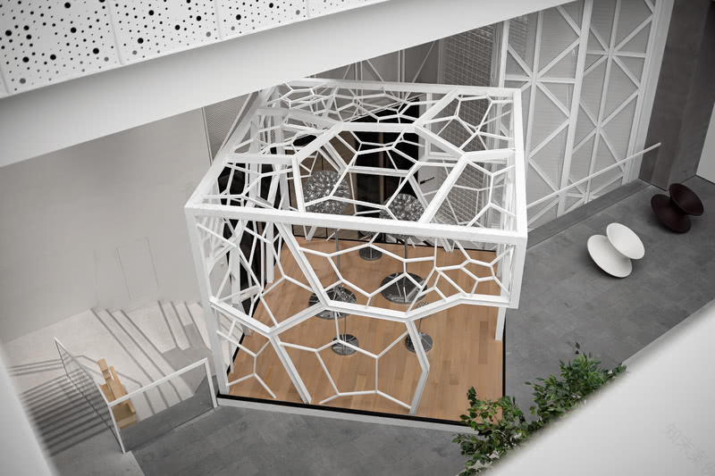 上海爱特路中南培训中心——阳光社区文化的室内设计实践-8