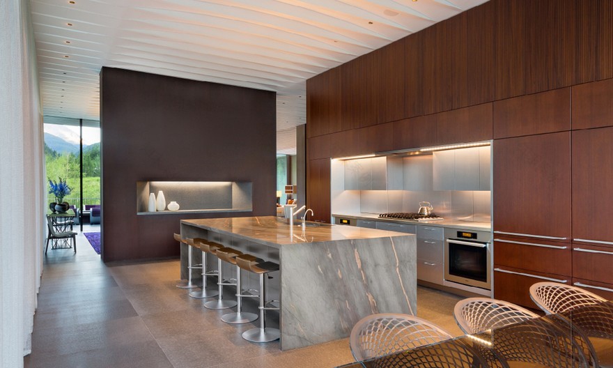 科罗拉多峡谷边缘的精致钢屋-18