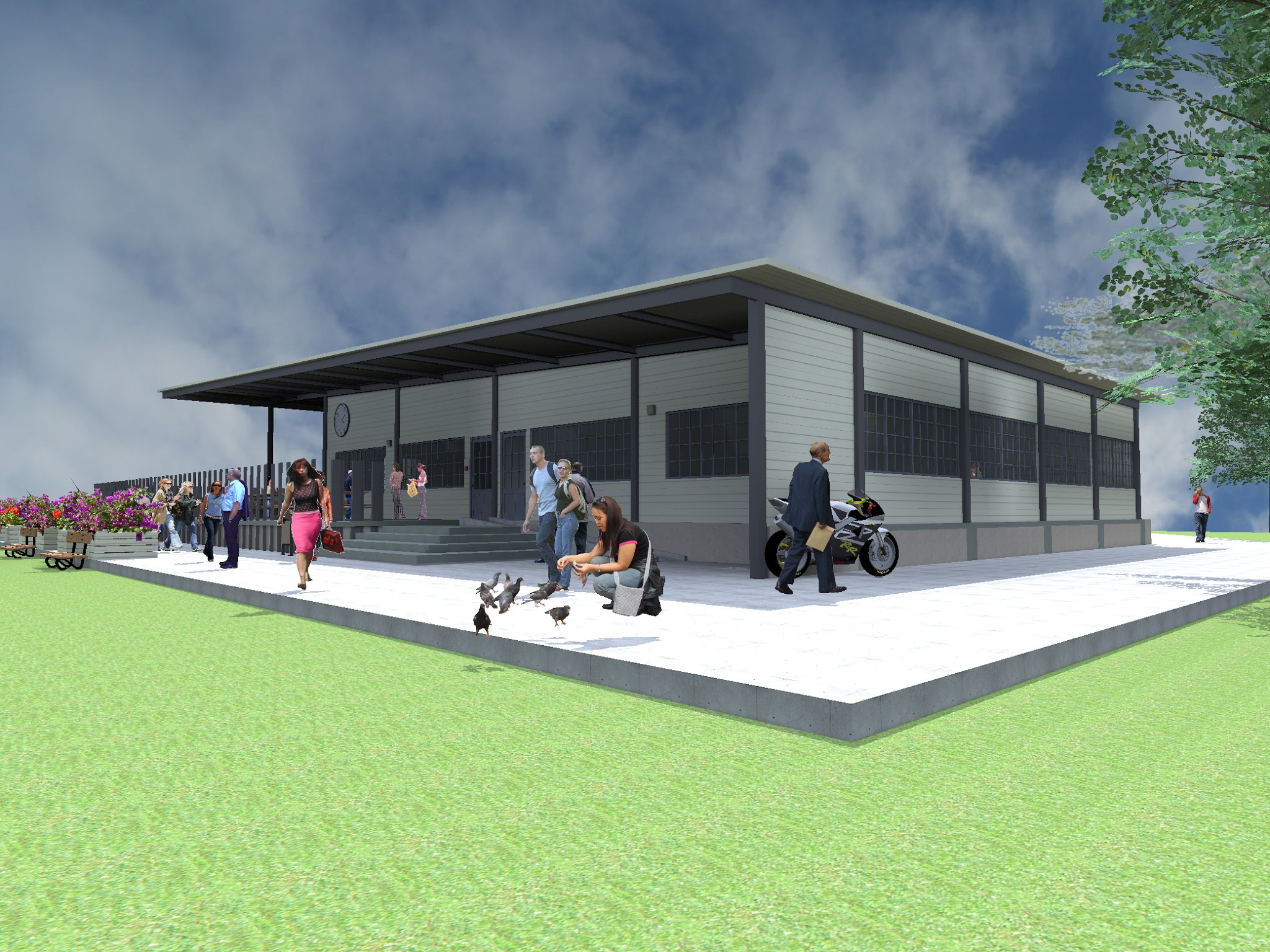 2 个实验室+小吃咖啡馆改造项目丨HUMBERTO TURRUBIARTES ROBLES-54