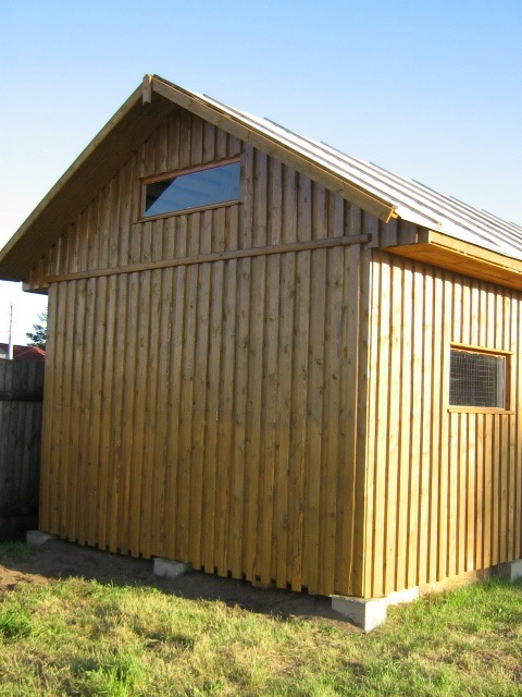 自建金属和木质的乡村储物棚-104