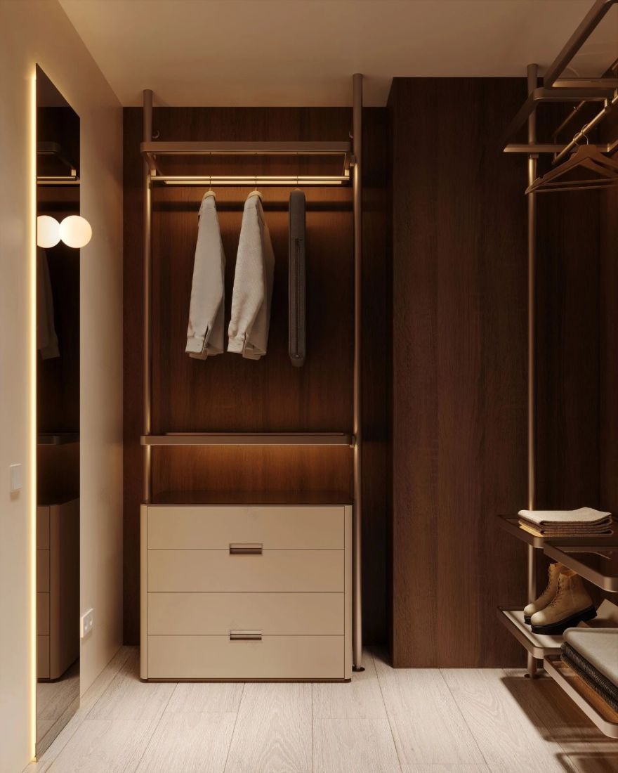 208㎡顶层大平层室内空间设计丨Babayants-36