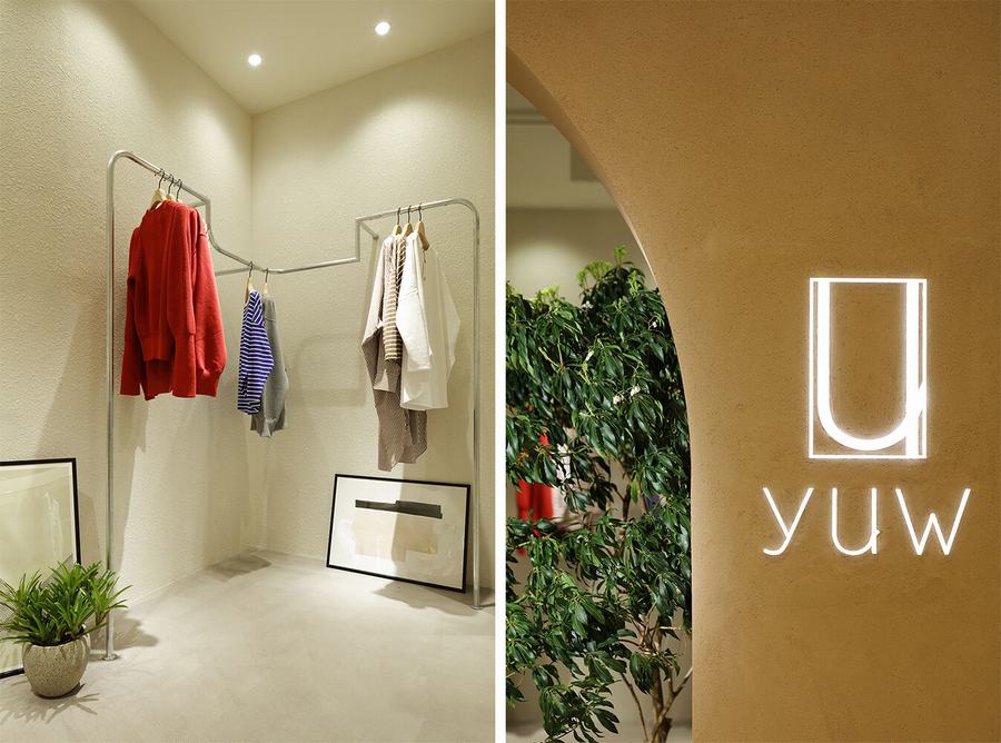 日本年轻女性服装品牌YUW旗舰店设计 - 米尚丽零售设计网 MISUNLY- 美好品牌店铺空间发现者-3