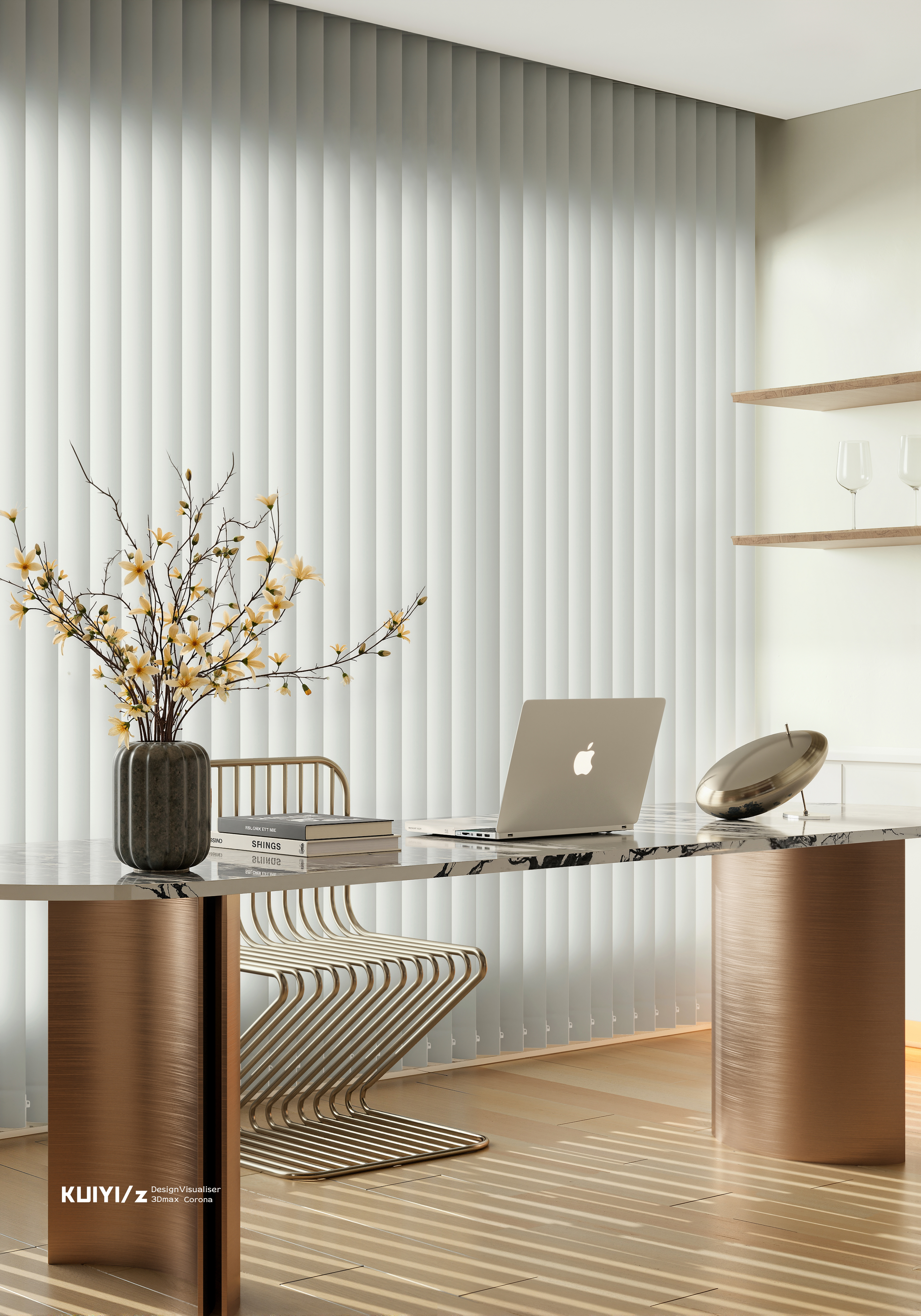 写实现代客厅分享-4