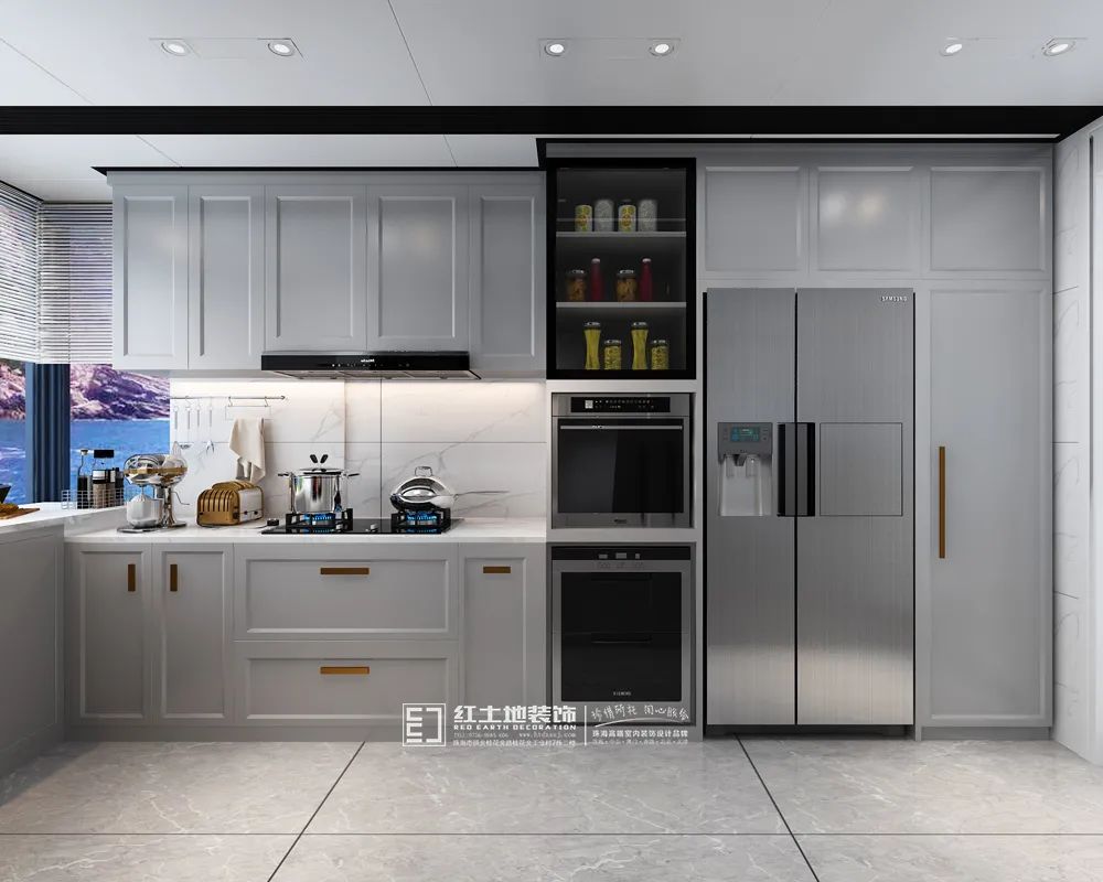 现代轻奢海景大平层,打造优雅魔力空间-31