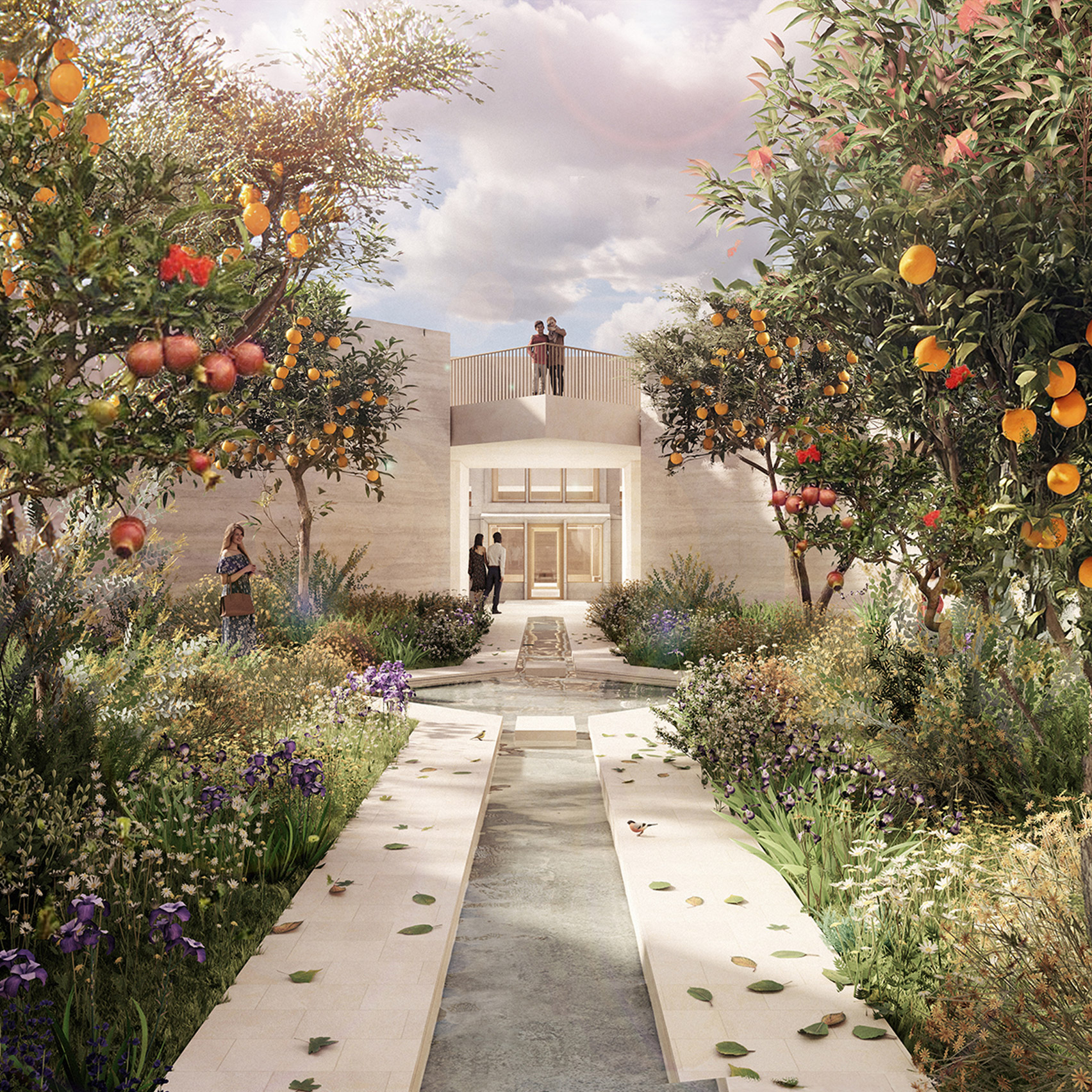 约旦耶稣洗礼博物馆丨Niall McLaughlin Architects等-25