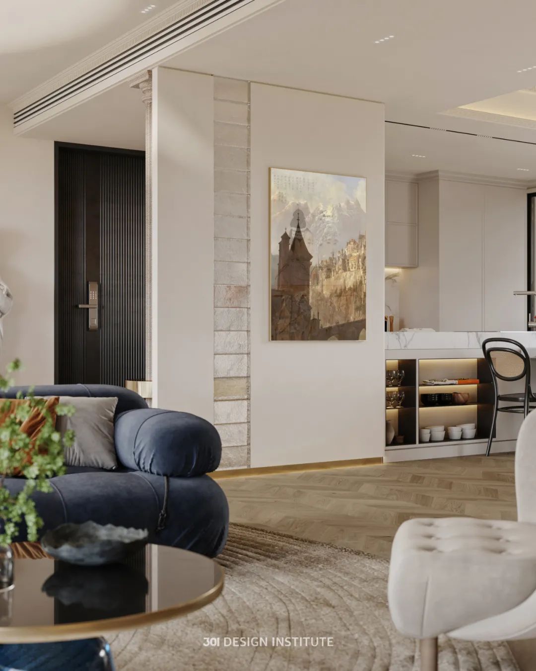 大平层设计丨301 人居设计-15