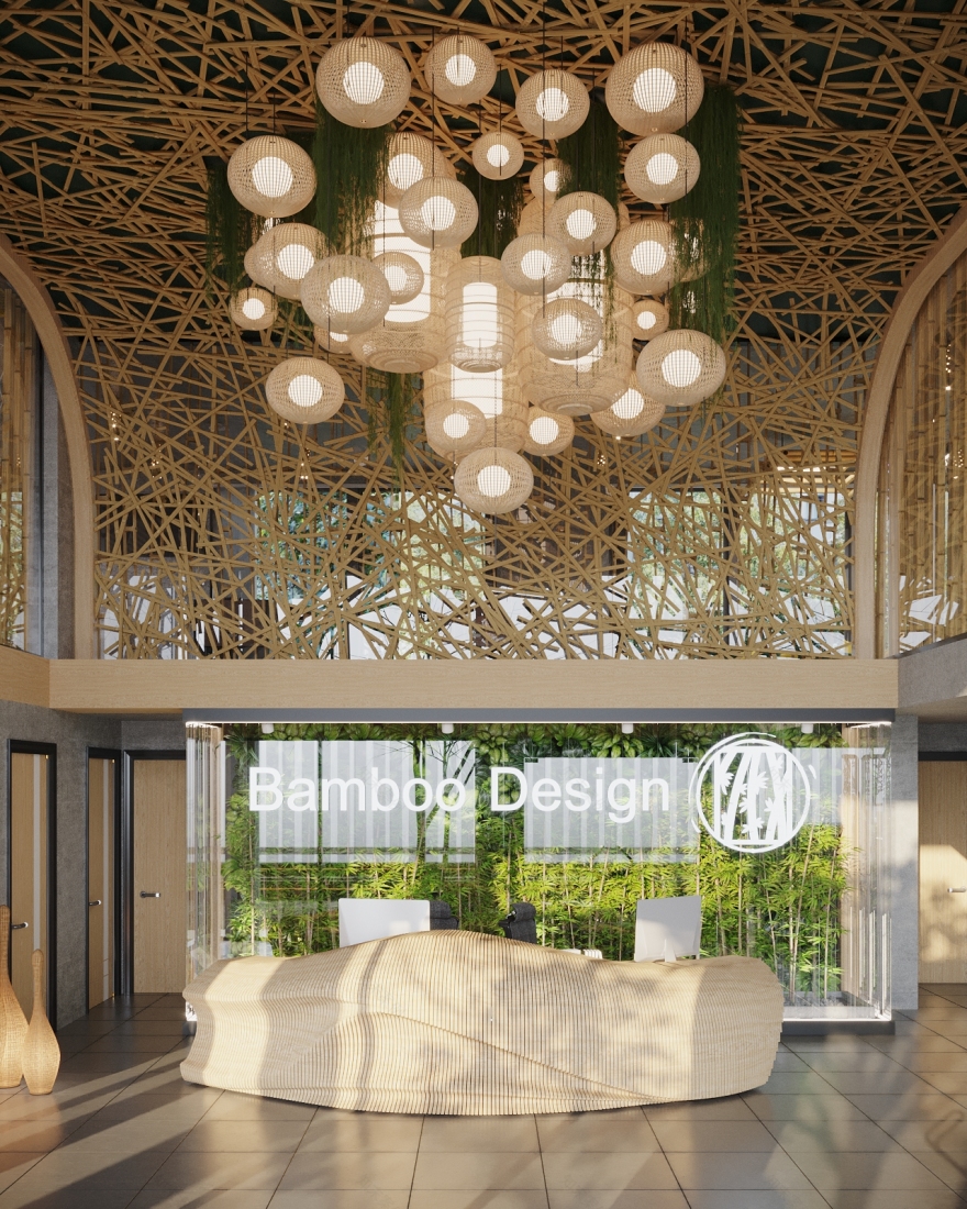 竹子办公室·大厅餐具室-11