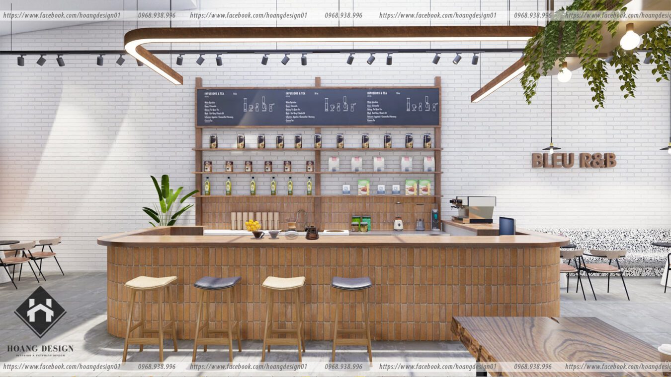 免费的Sketchup室内咖啡馆模型丨Hoang Hung-6