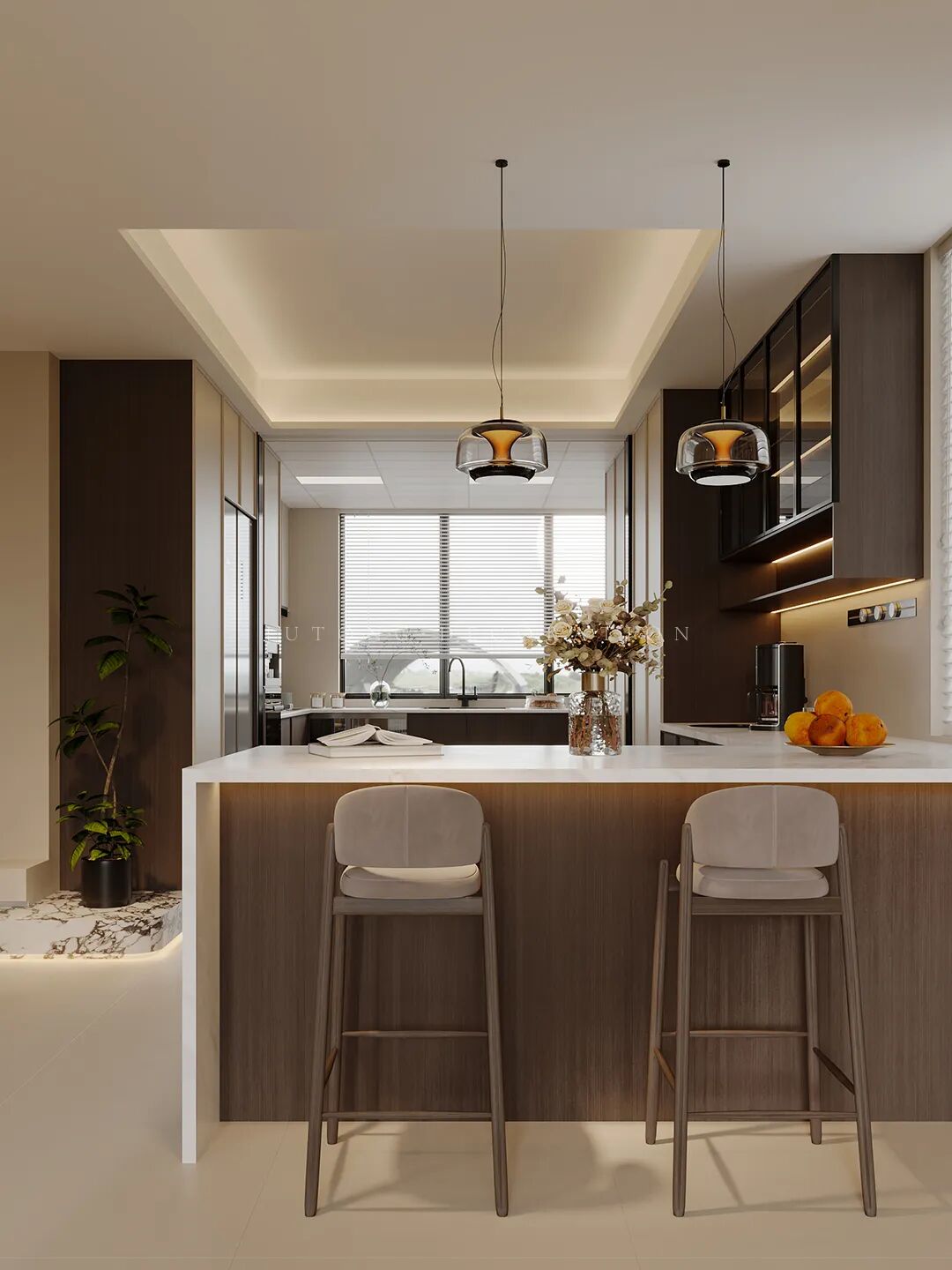 260㎡意式丨少即是多，轻奢美学-4