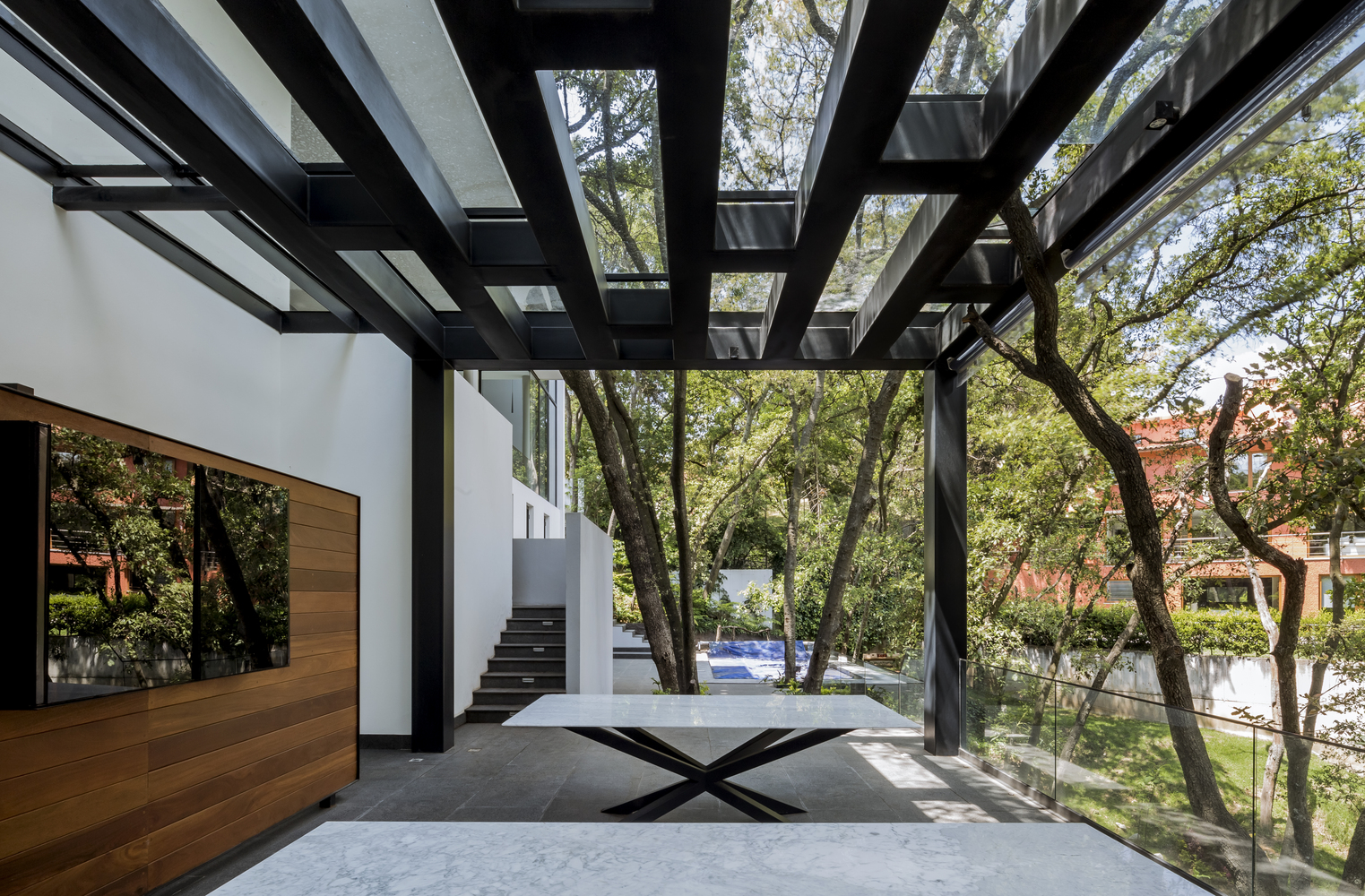 墨西哥森林中的自然之家-49