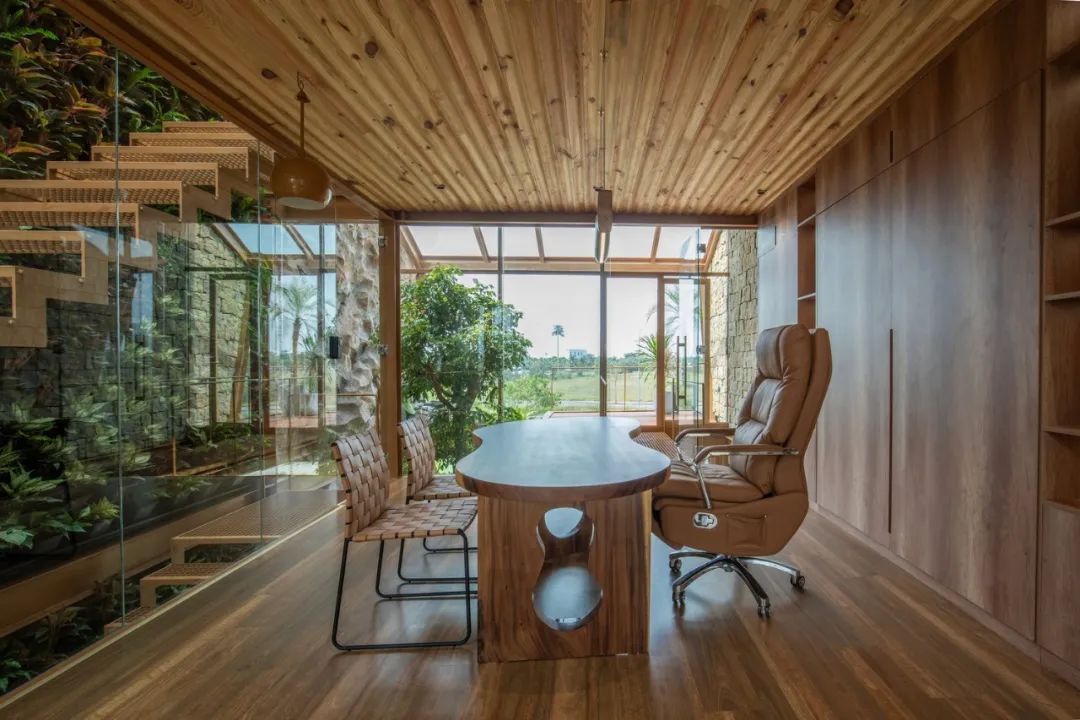 172 m²越南退休住宅(Ga·o House)-19