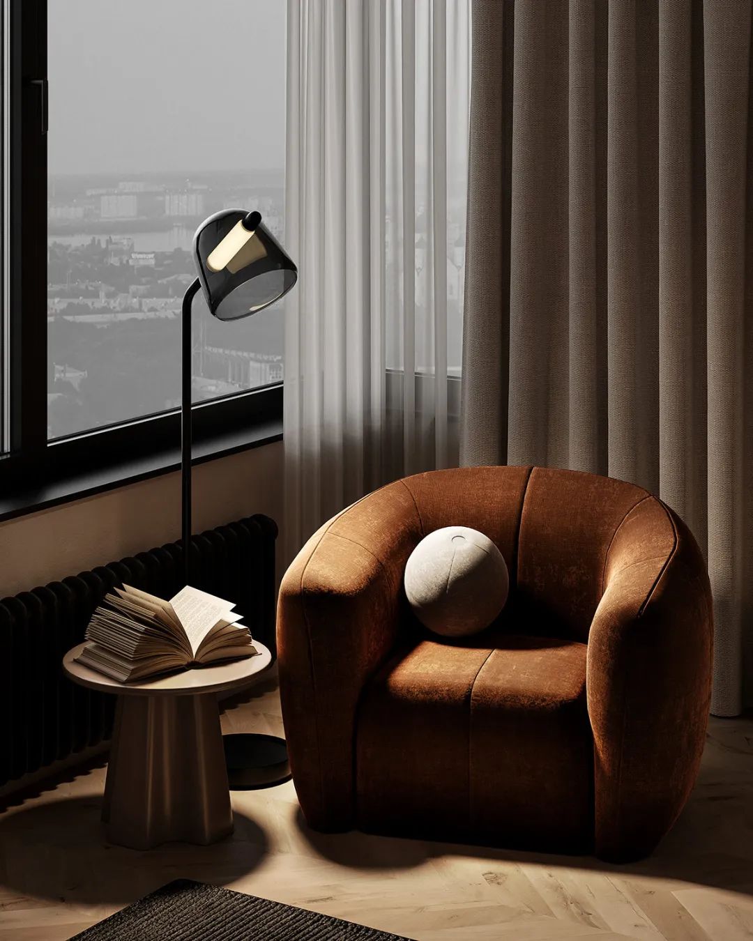 奶油色调的宁静之家丨Julia Artukh-32