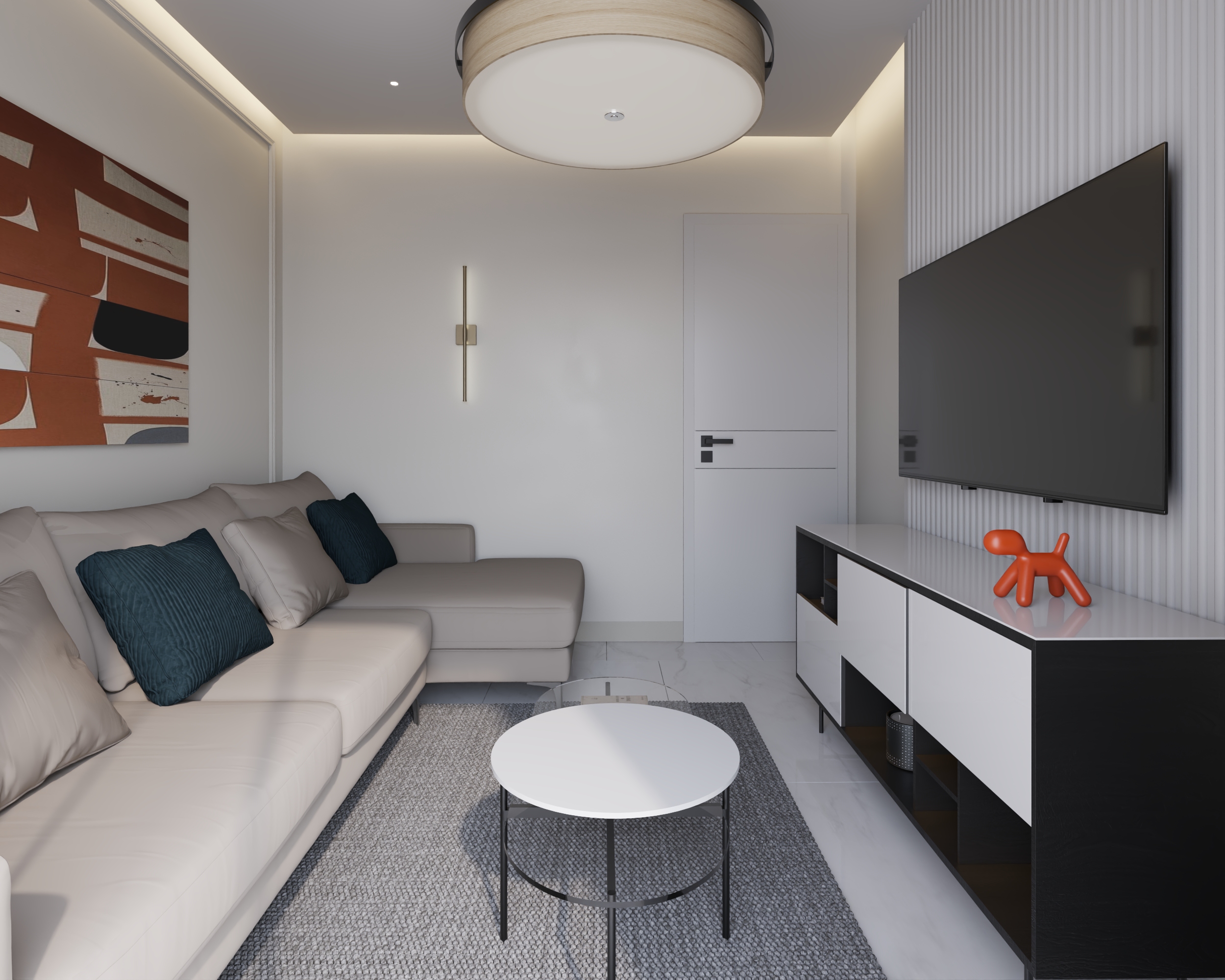 现代简约公寓丨埃及开罗丨STUDIO HUB-13