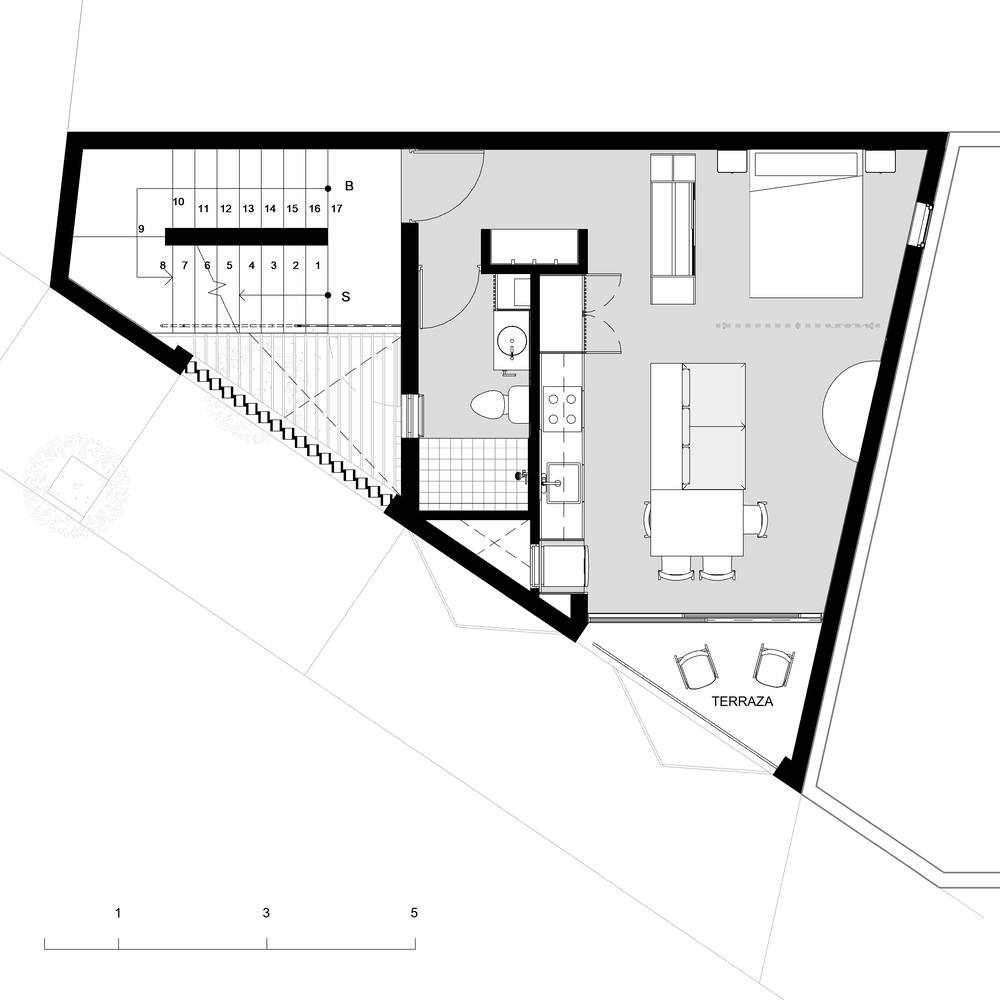 墨西哥佩雷达·韩工作室“走廊建筑”多功能空间设计-10