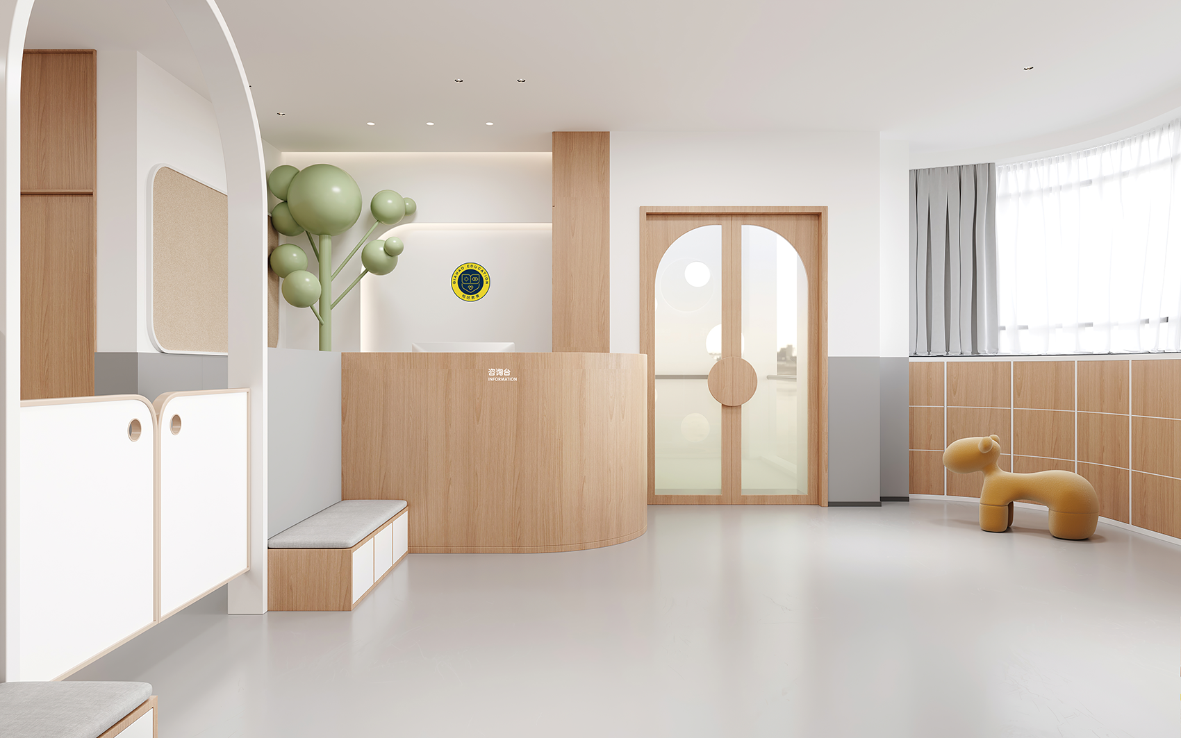 恰好教育恒茂园店&若比邻店丨中国宁波丨魔戏空间设计-25