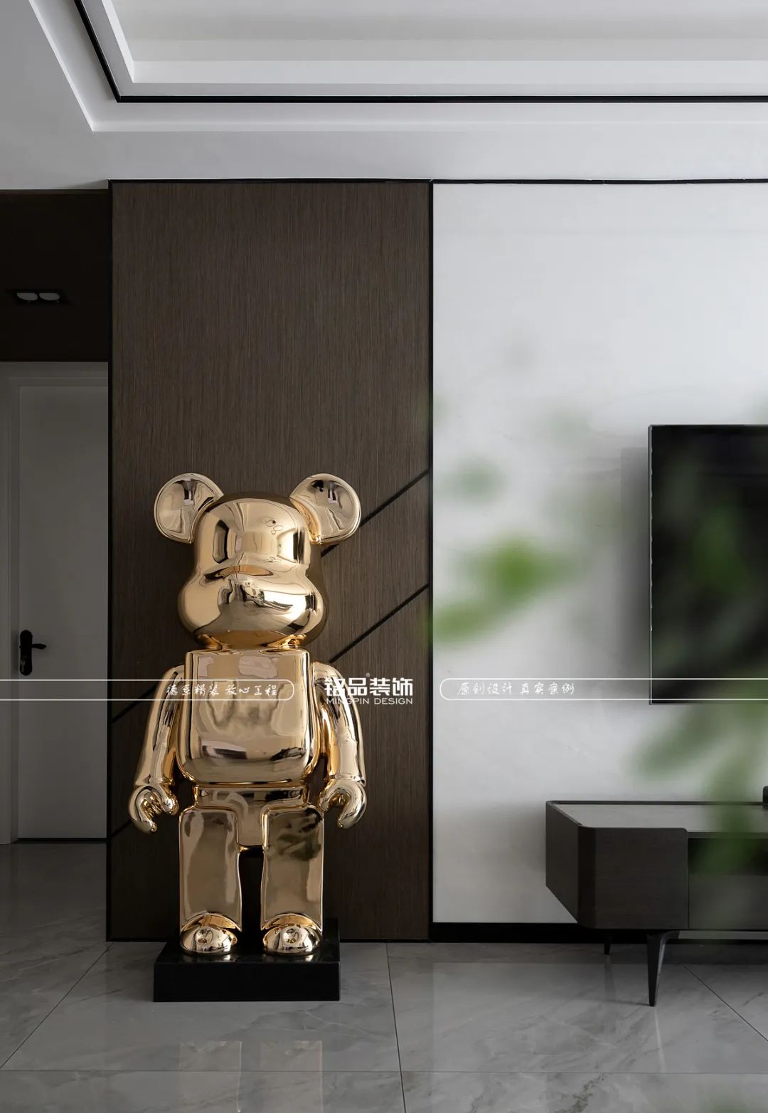 型男运动风 120㎡现代轻奢家居丨铭品装饰-24