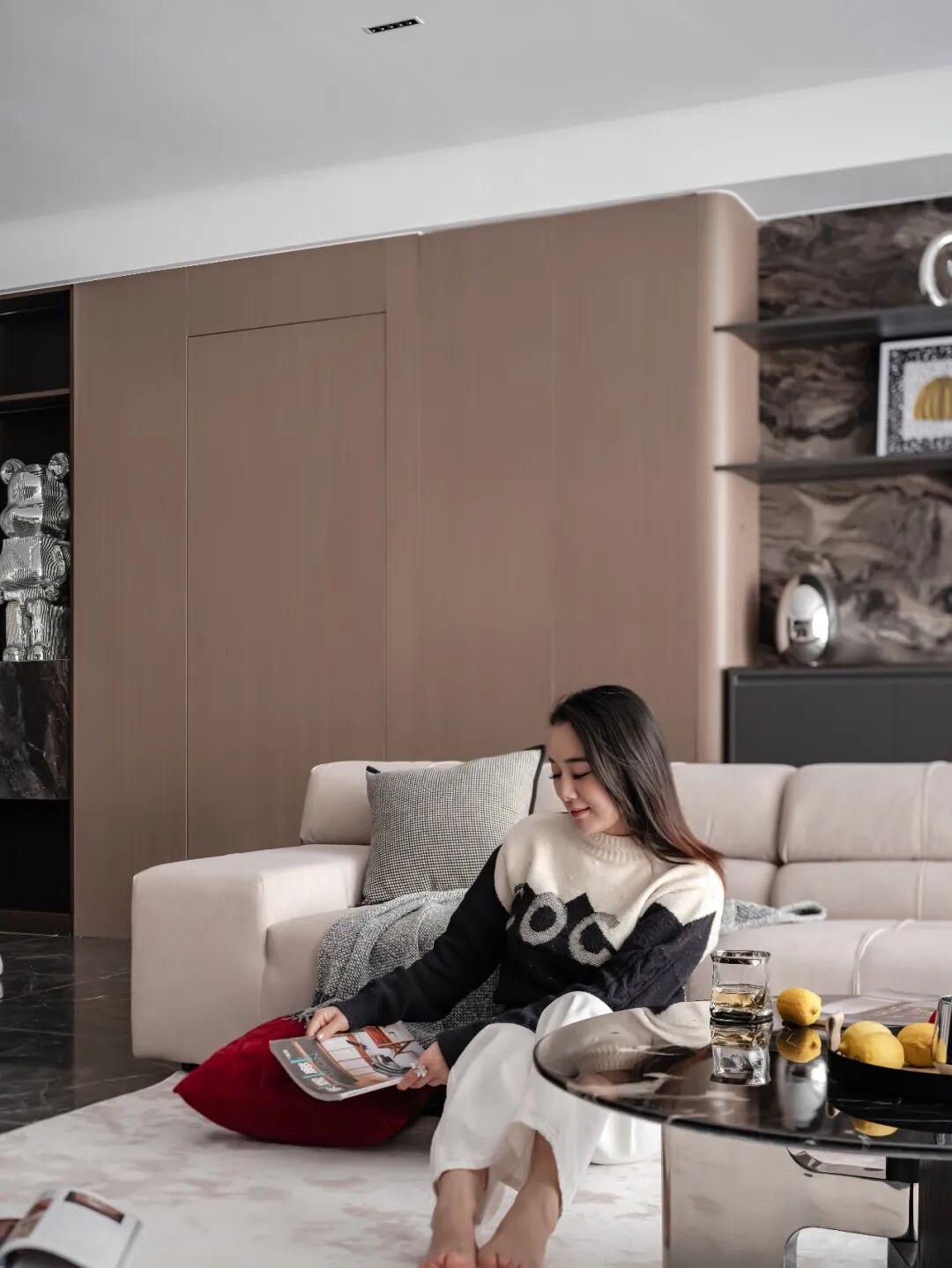 244㎡现代意式大宅丨住美全案&浅白设计-30