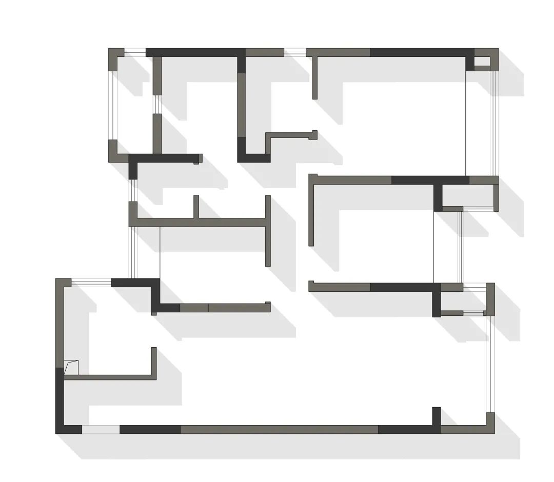 雅居乐棠颂 128㎡现代简约家居丨鸿鹄设计-12