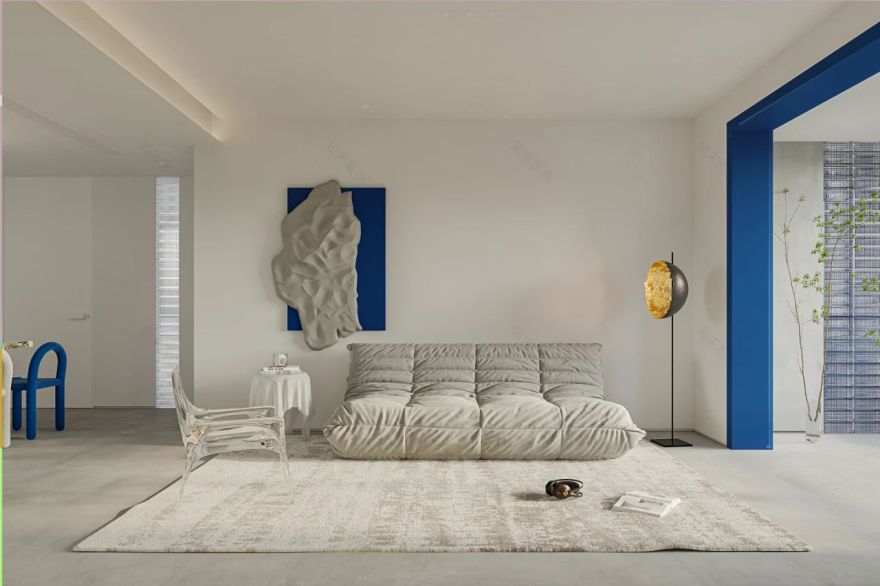 东外滩壹号 · 极简纯粹主义,探寻生活美学丨中国上海丨赫设计-20