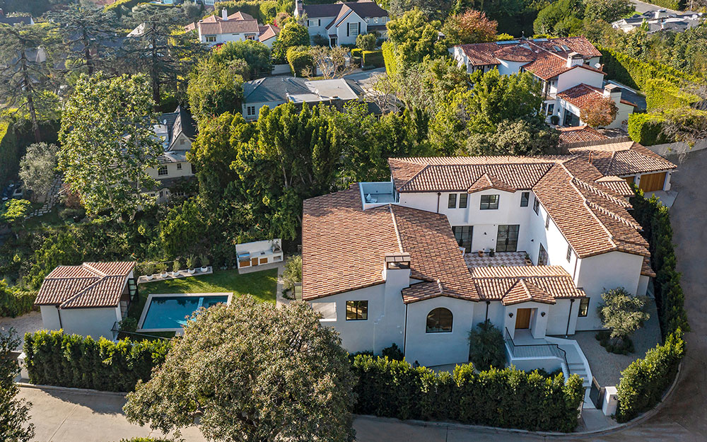好莱坞山庄的百年别墅 | 设计师夫妇的西班牙风格重生-24