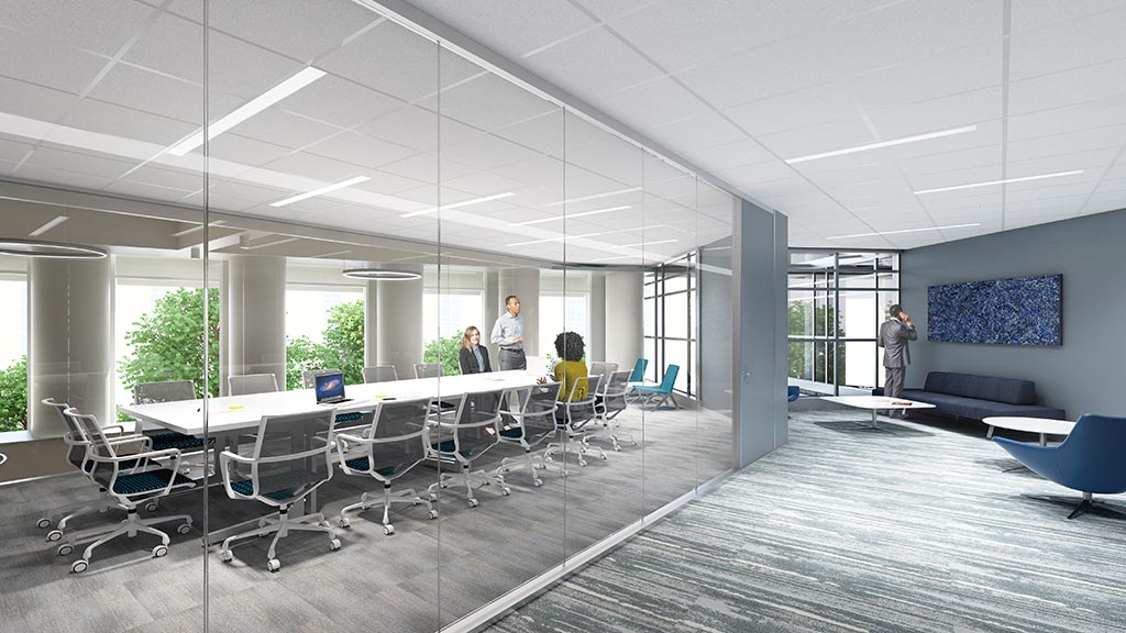 Tampa 地标建筑 Rivergate Tower 翻新升级,打造优雅新入口-6