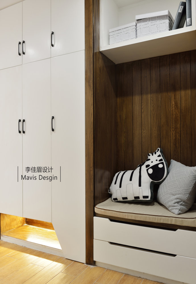 李佳眉设计 | 南昌 140㎡北欧风格住宅，温馨有爱生活空间-24