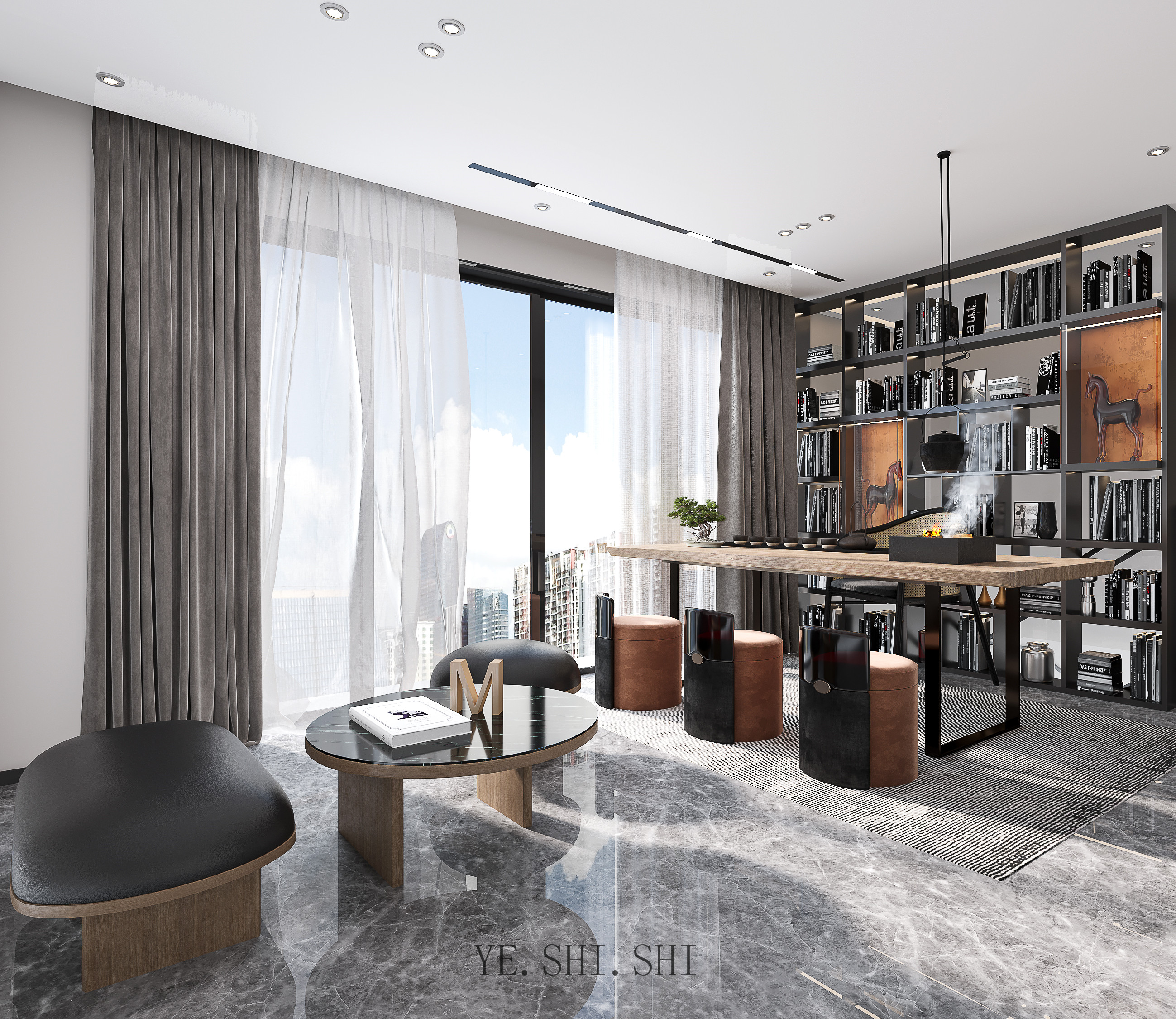 现代全屋|清雅质感的生活空间，是你想要的小清新吗                     -5