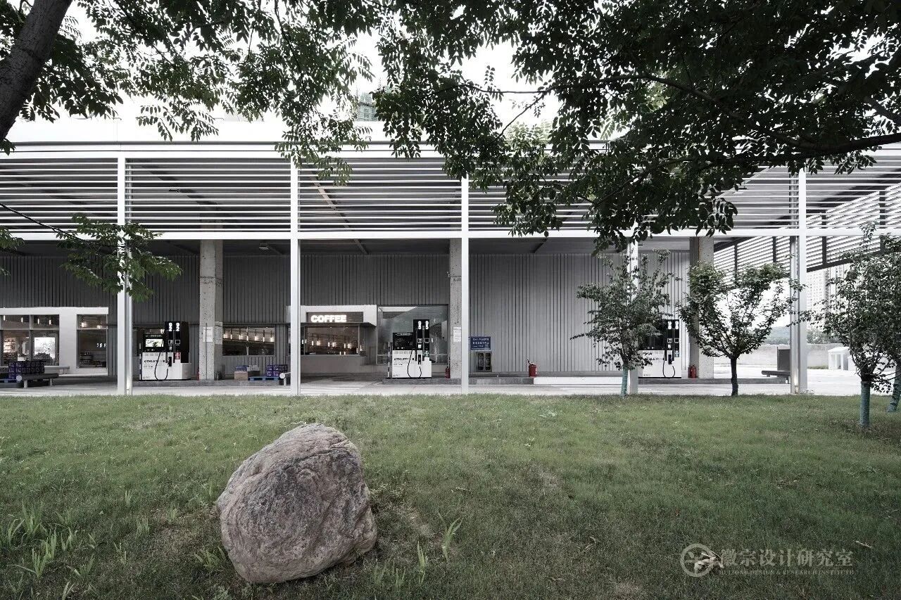 豫达美术馆加油站丨中国河南丨主持建筑师姚清轩-44
