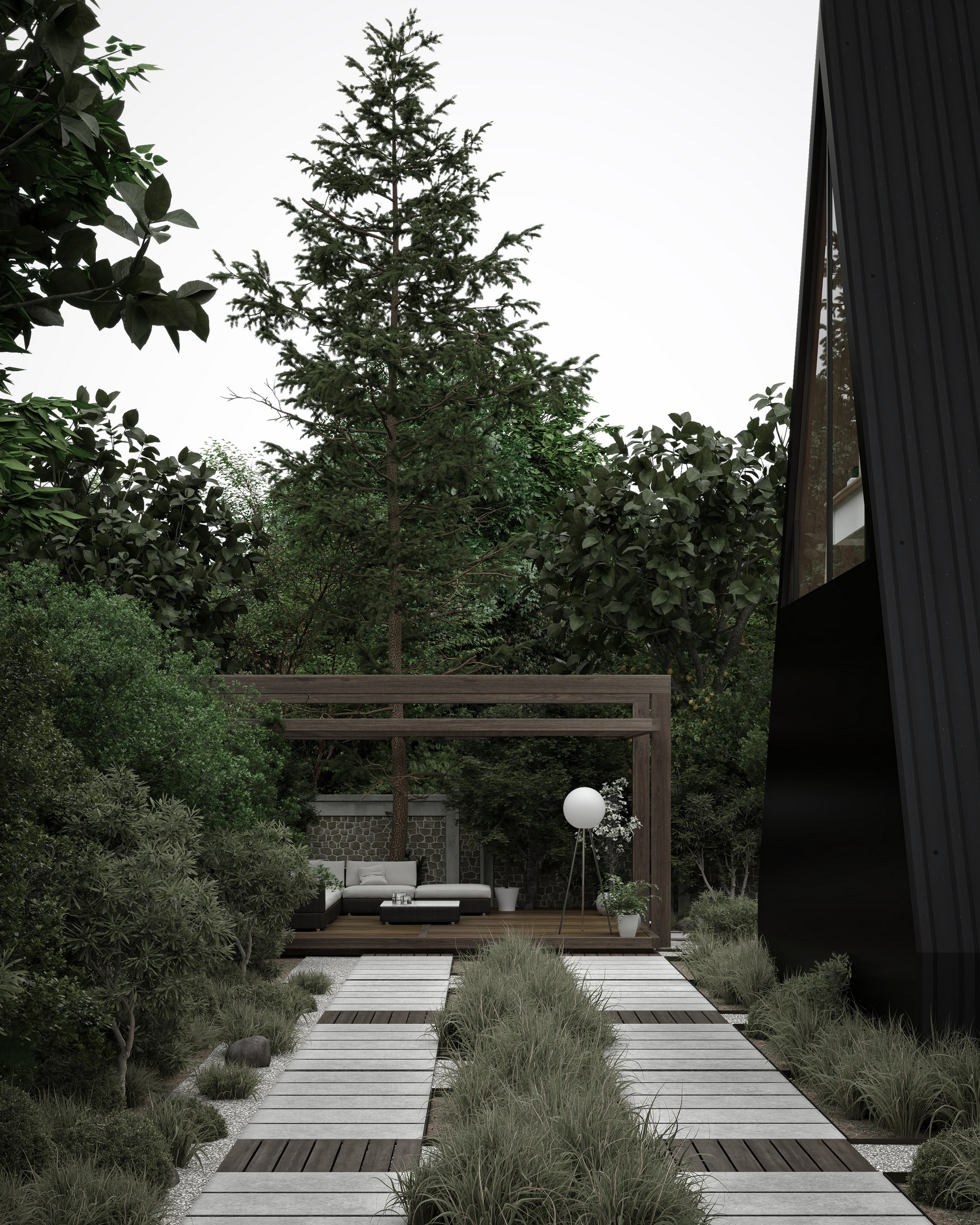 Modern Aframe Cabin l Purchasable-10