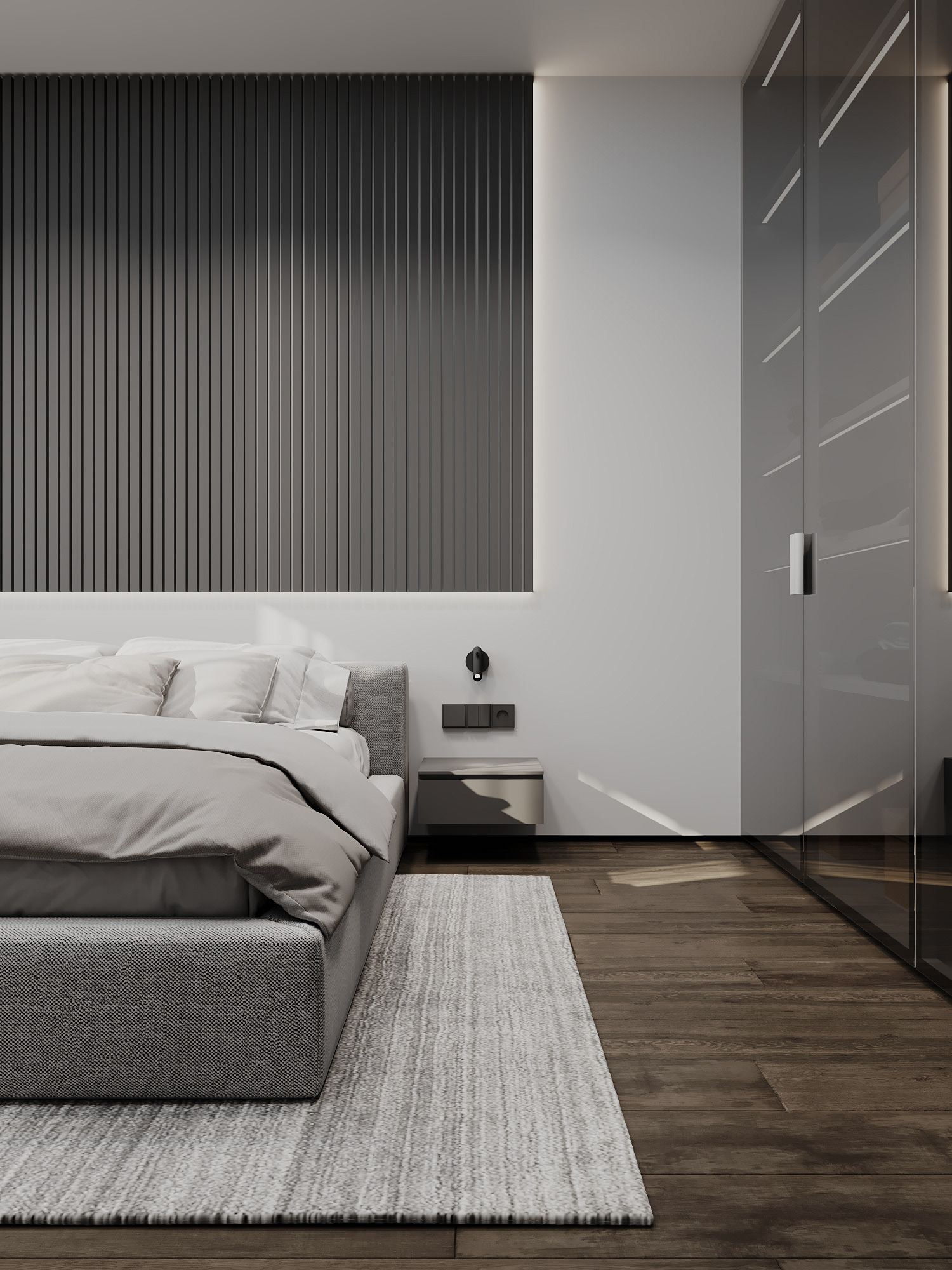 高级黑色系公寓设计 既沉稳又有范儿！-13