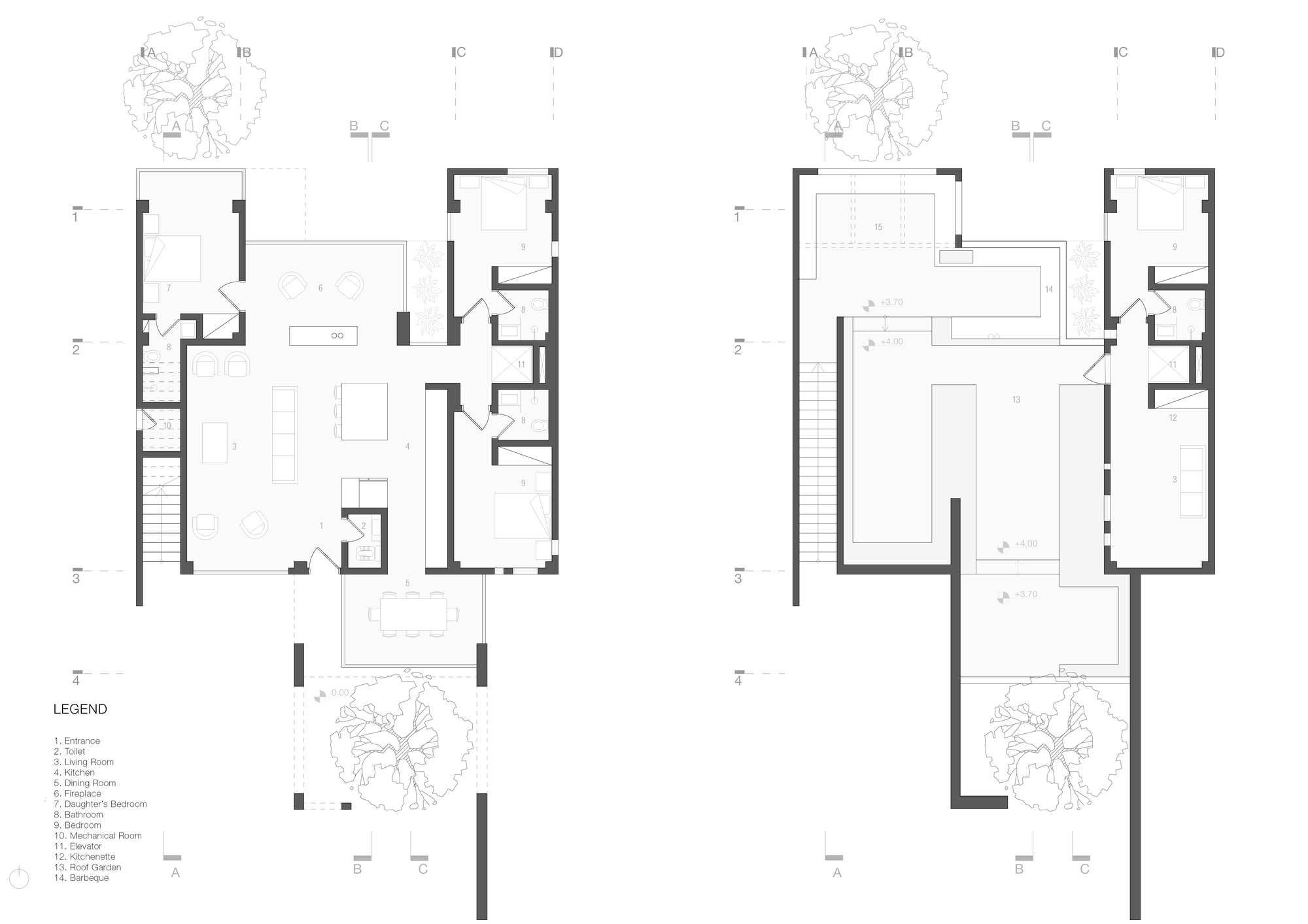 一所位于两个胡桃之间的房子丨伊朗丨KAV Architects-17