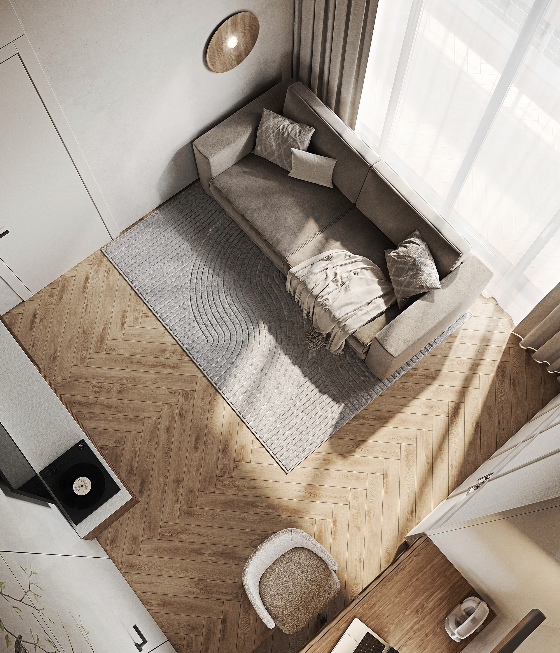 Northern Comfort · 新西伯利亚私人住宅客房设计丨俄罗斯新西伯利亚丨Alisa Ostapnko-13