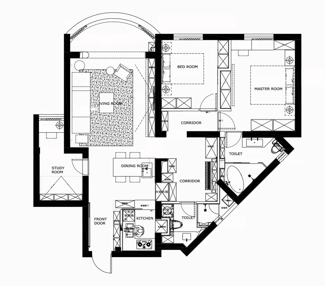 静安区极简生活空间丨中国上海-37