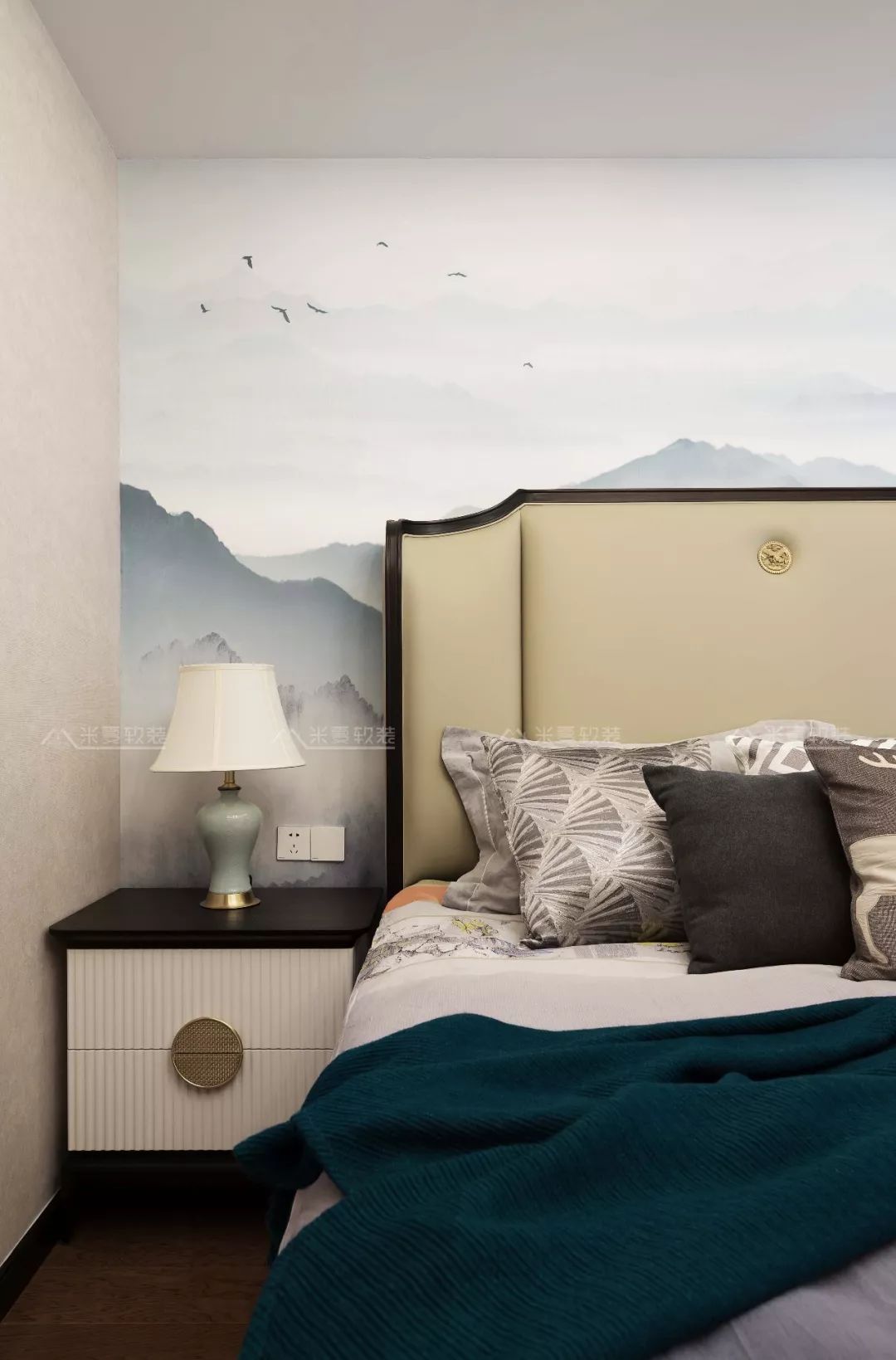 东方静谧—新中式风格（软装实景案例）-33