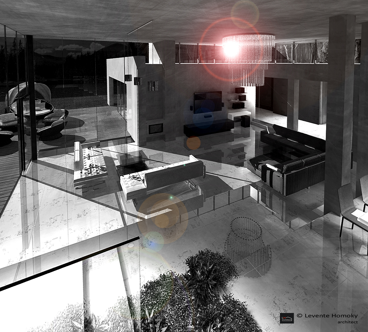 古格希尔豪斯 | 极简主义豪华别墅设计-25