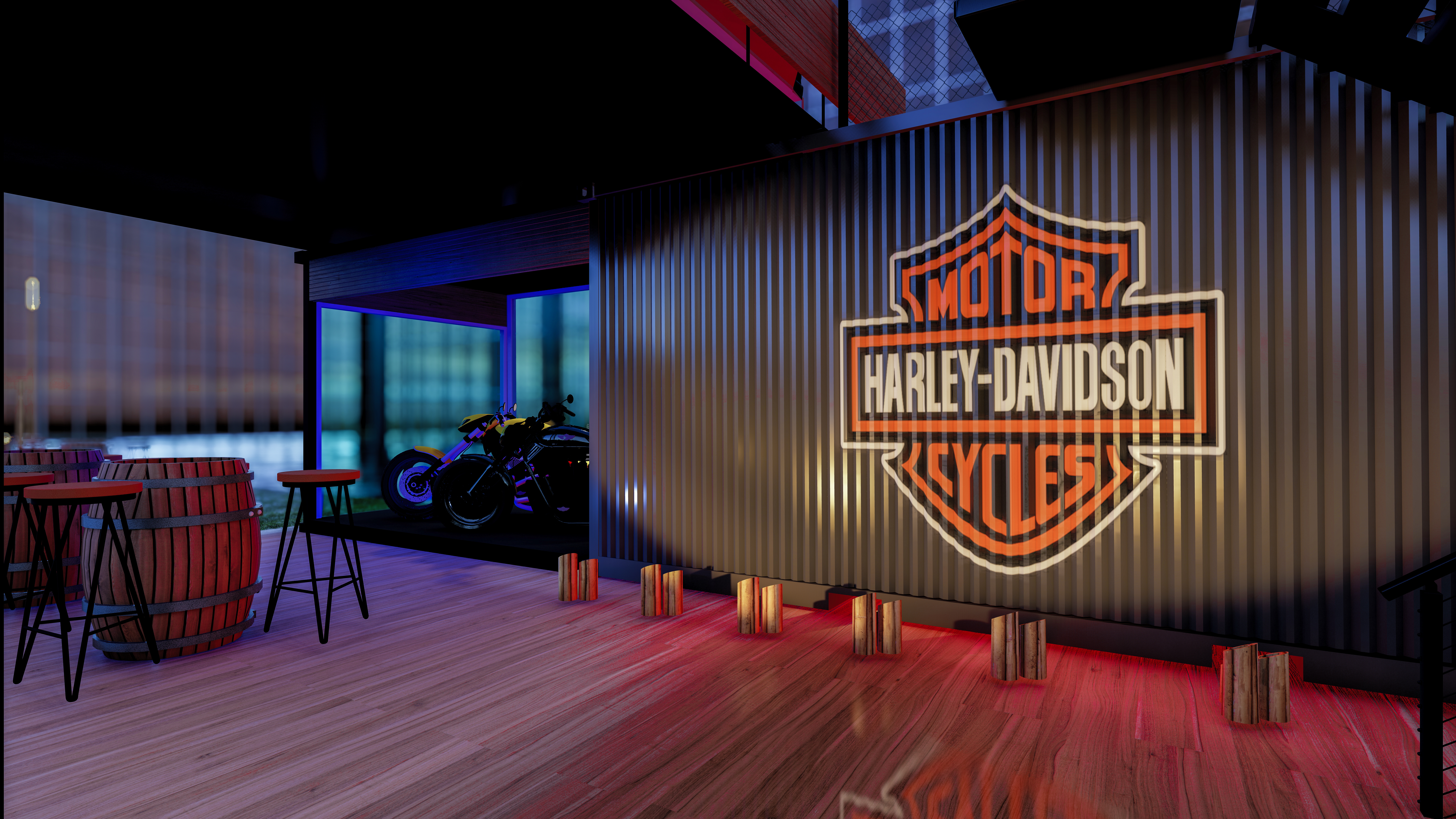 Harley Davidson, Capital Park - Event Design-13