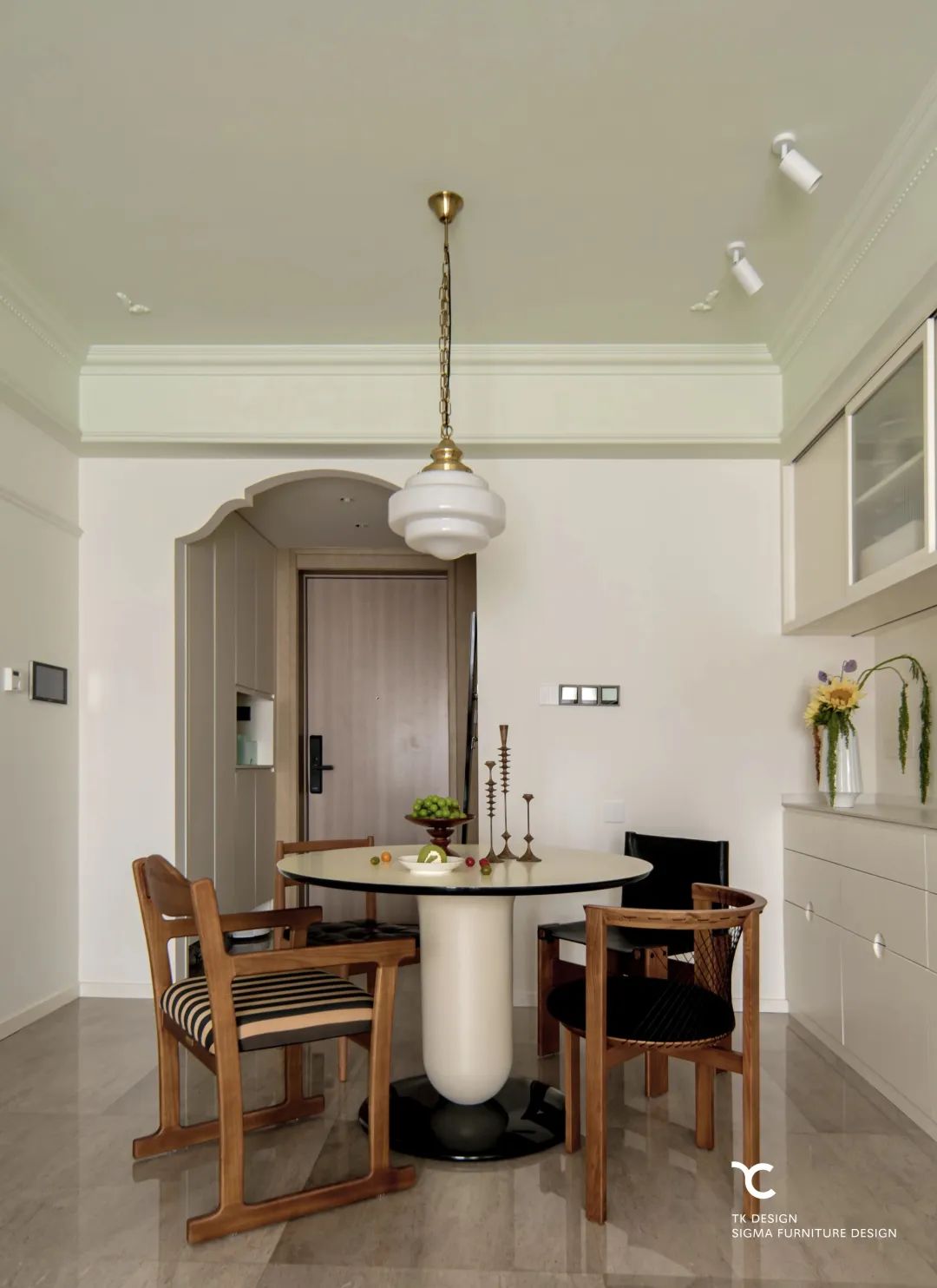 混搭艺术诗意居所丨TK设计&之和家居-27