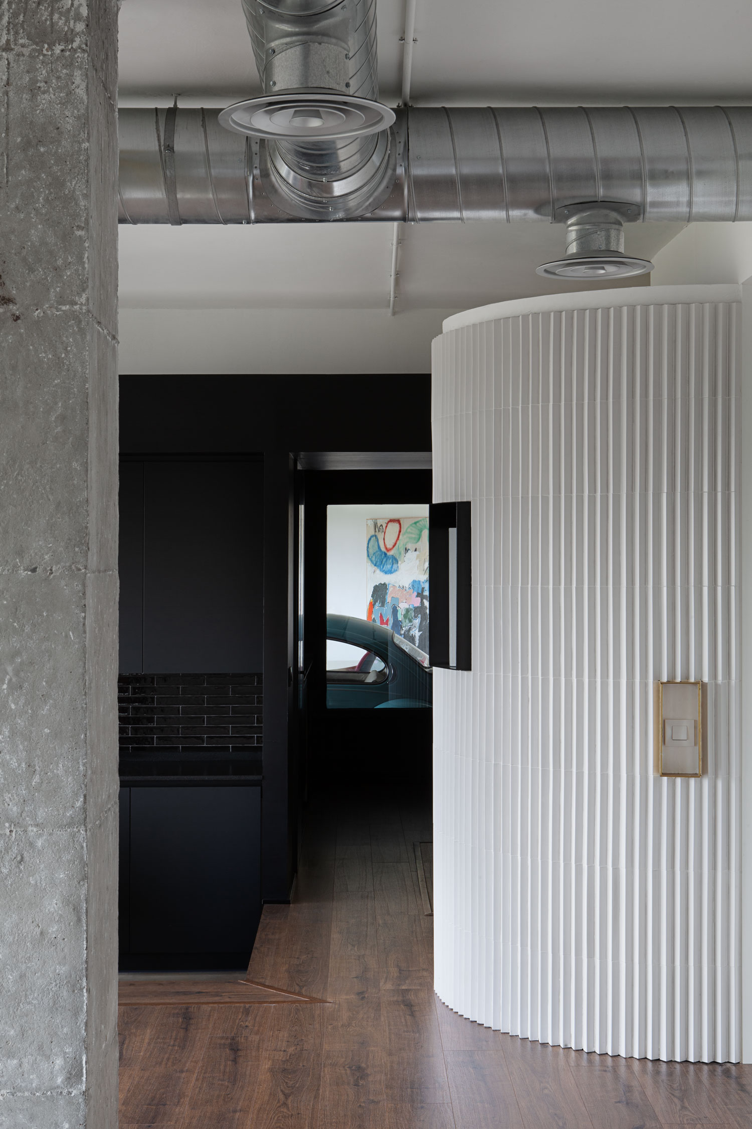 西班牙马德里GEOM co阁楼公寓/Ignacio Hornillos设计-6